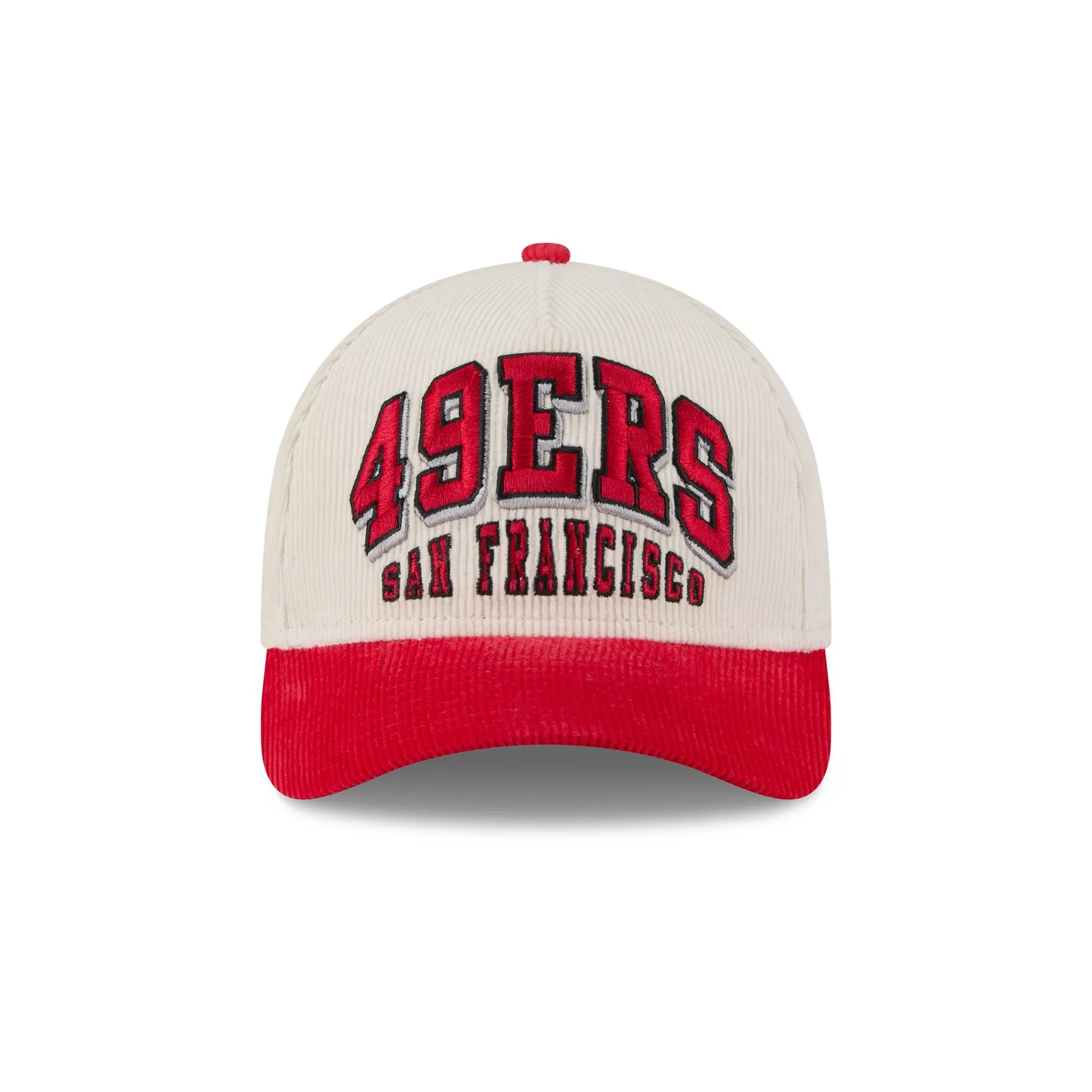 San Francisco 49ers Stacked Corduroy 9FORTY M-Crown A-Frame Snapback Hat sold by New Era product image thumbnail 2