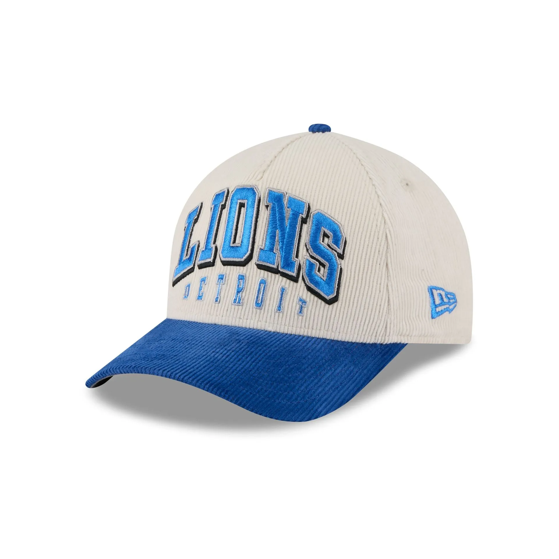Detroit Lions Stacked Corduroy 9FORTY M-Crown A-Frame Snapback Hat sold by New Era product image thumbnail 3