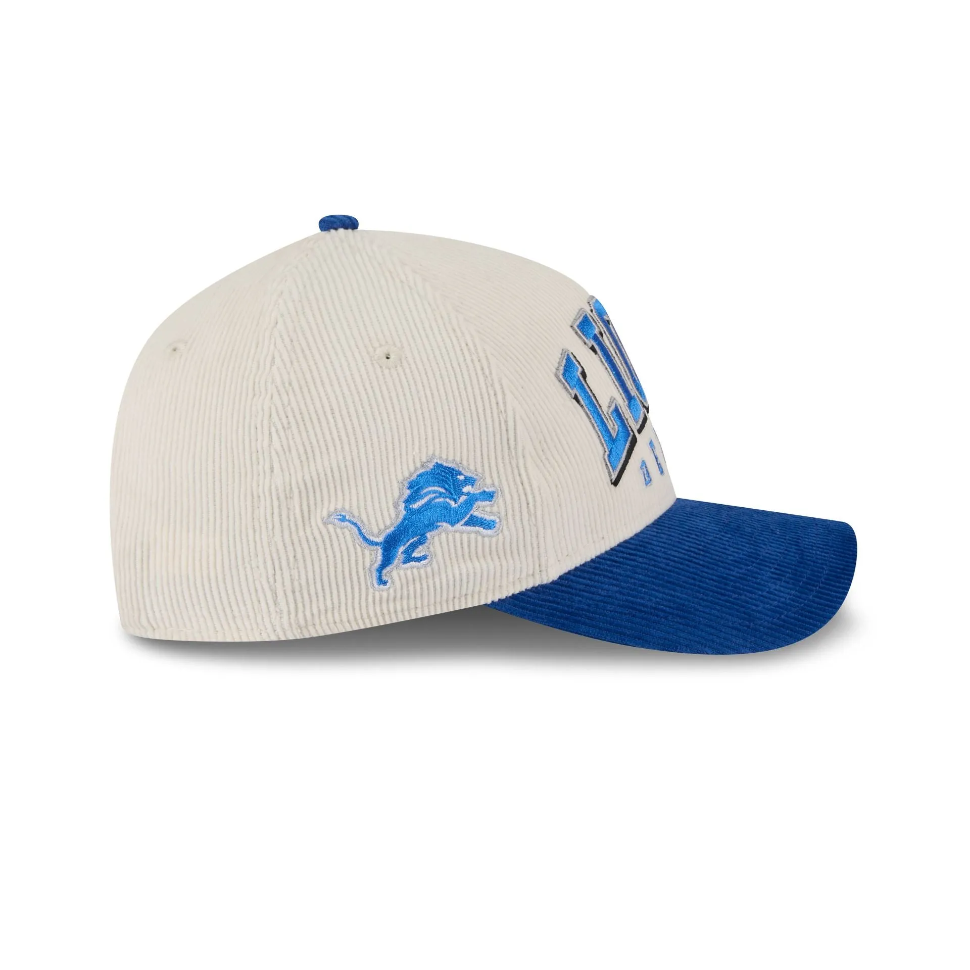 Detroit Lions Stacked Corduroy 9FORTY M-Crown A-Frame Snapback Hat sold by New Era product image thumbnail 4