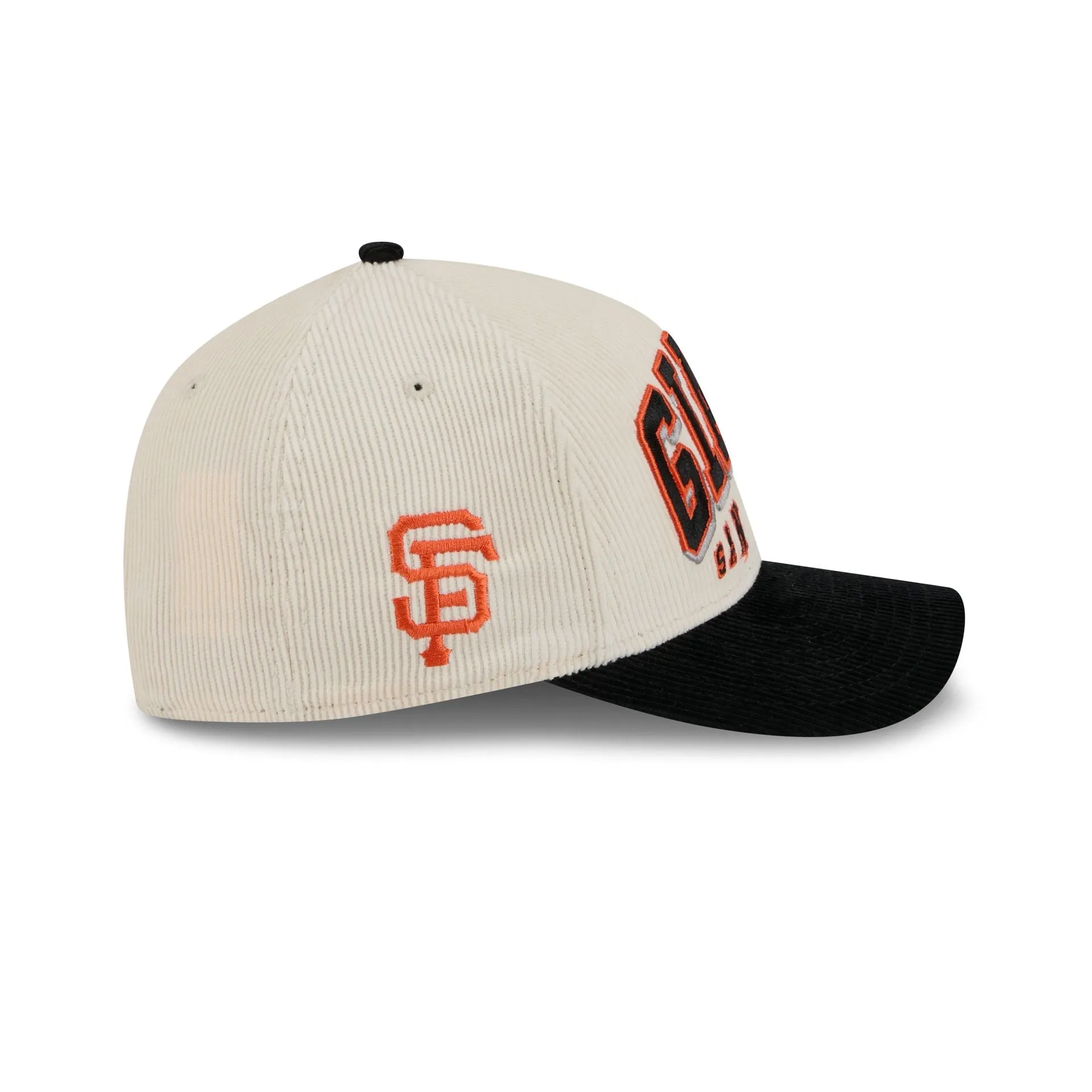 San Francisco Giants Stacked Corduroy 9FORTY M-Crown A-Frame Snapback Hat sold by New Era product image thumbnail 4