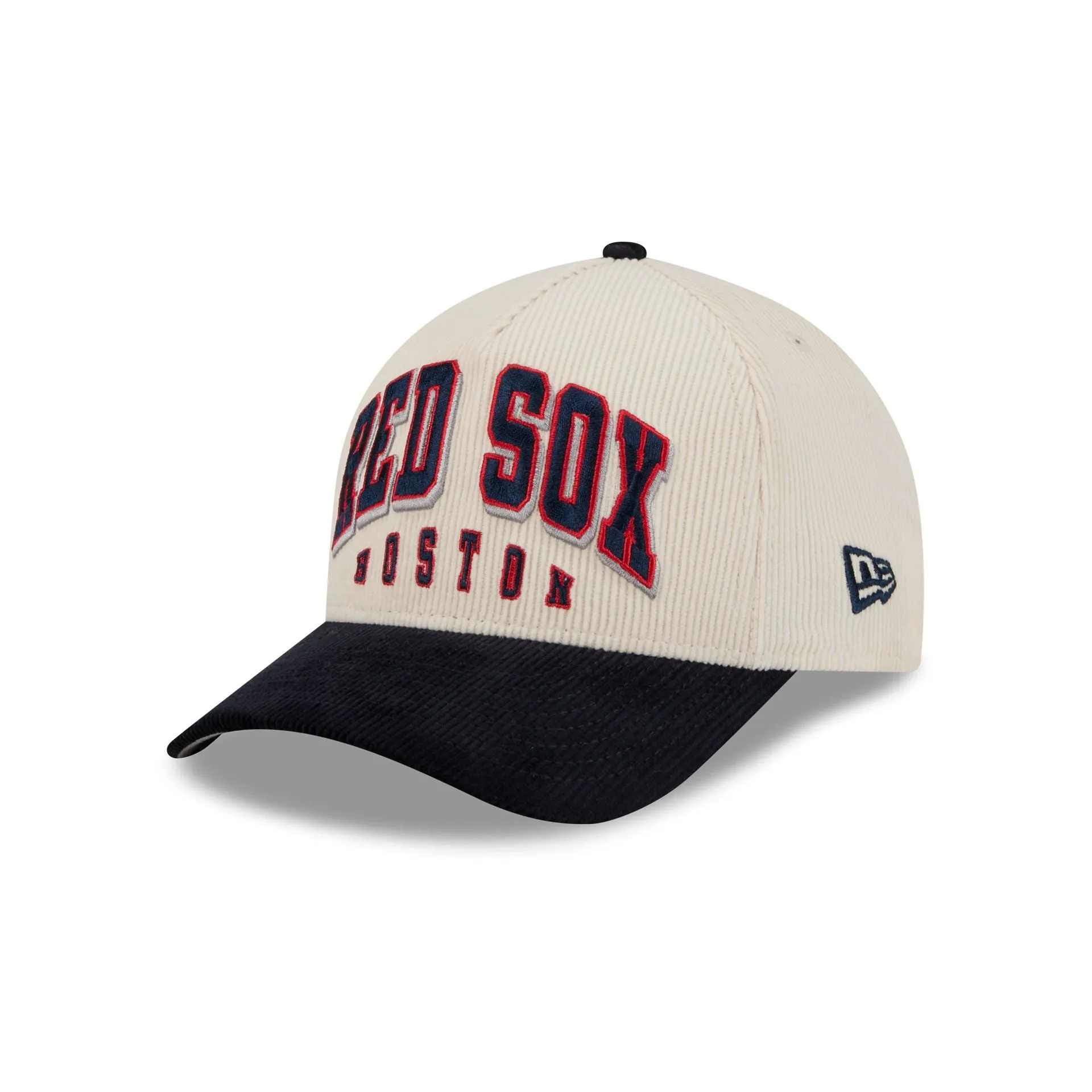 Boston Red Sox Stacked Corduroy 9FORTY M-Crown A-Frame Snapback Hat sold by New Era product image thumbnail 3