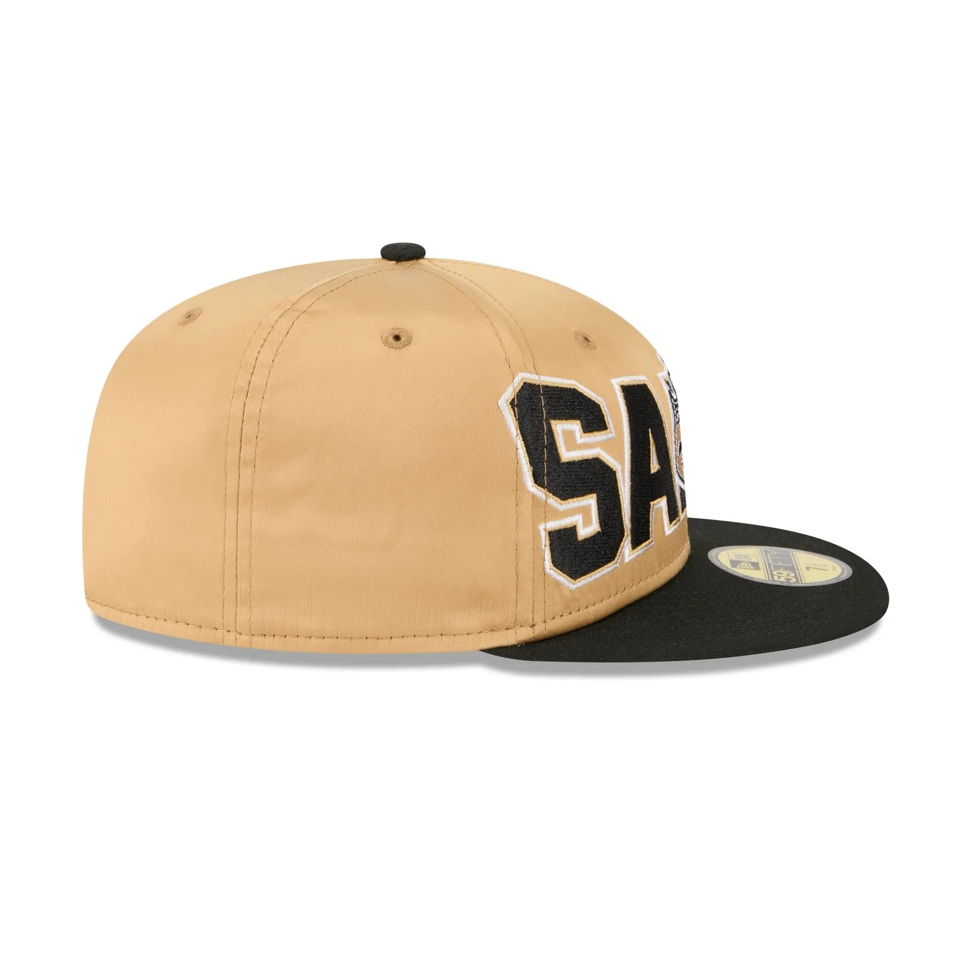 New Orleans Saints Bold Satin 59FIFTY Fitted Hat sold by New Era product image thumbnail 5