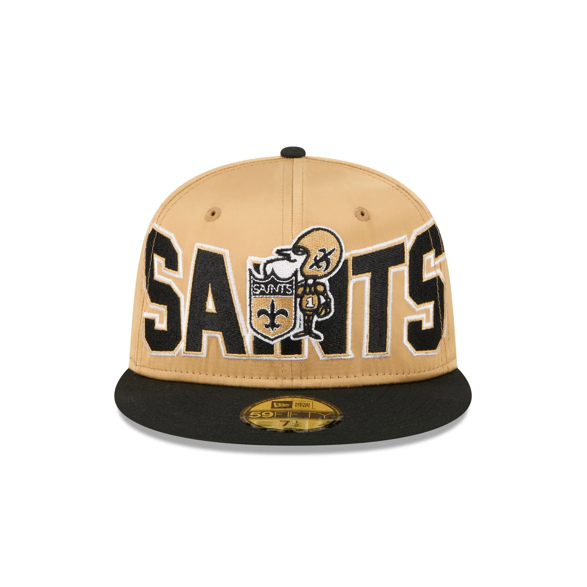 New Orleans Saints Bold Satin 59FIFTY Fitted Hat sold by New Era product image thumbnail 2
