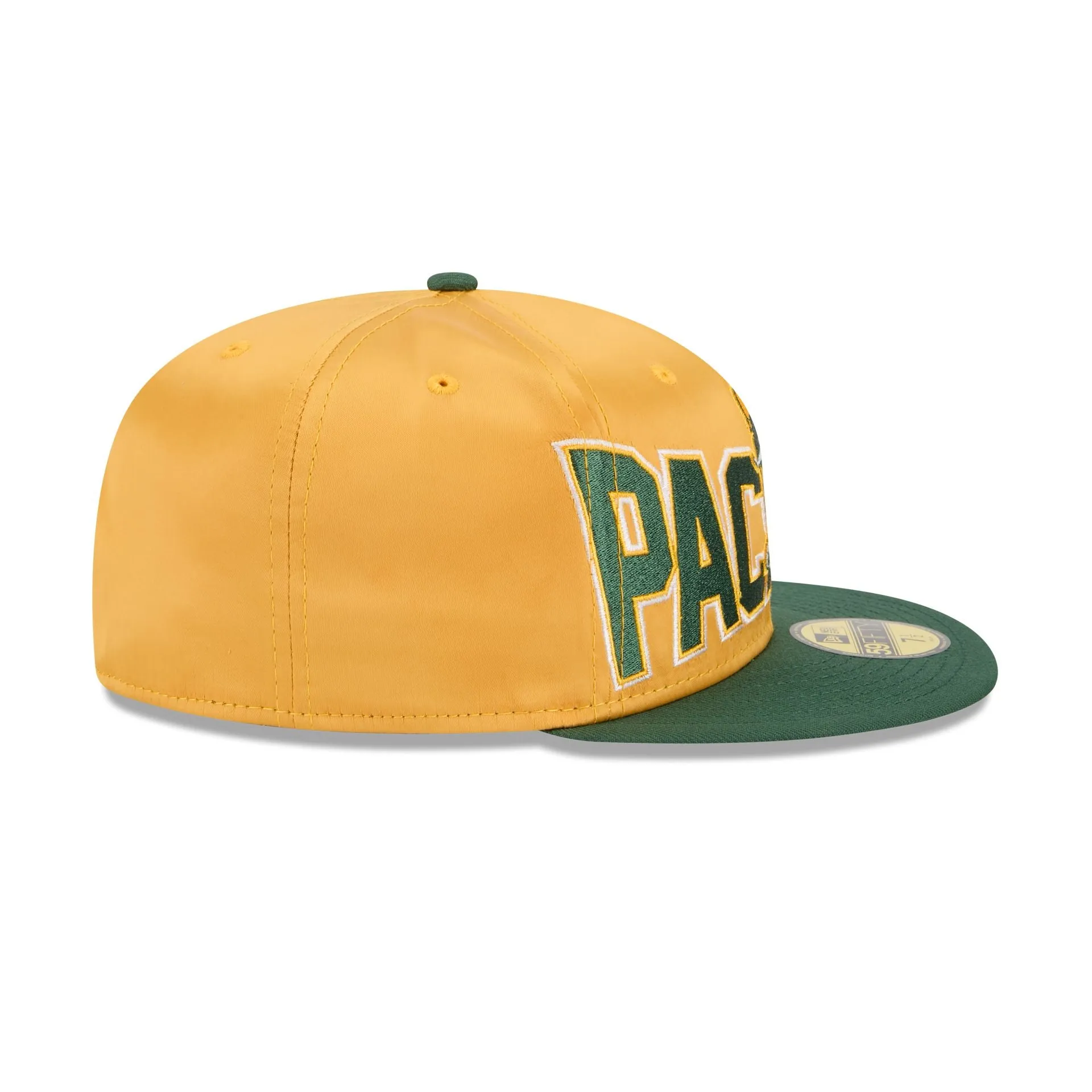 Green Bay Packers Bold Satin 59FIFTY Fitted Hat sold by New Era product image thumbnail 5