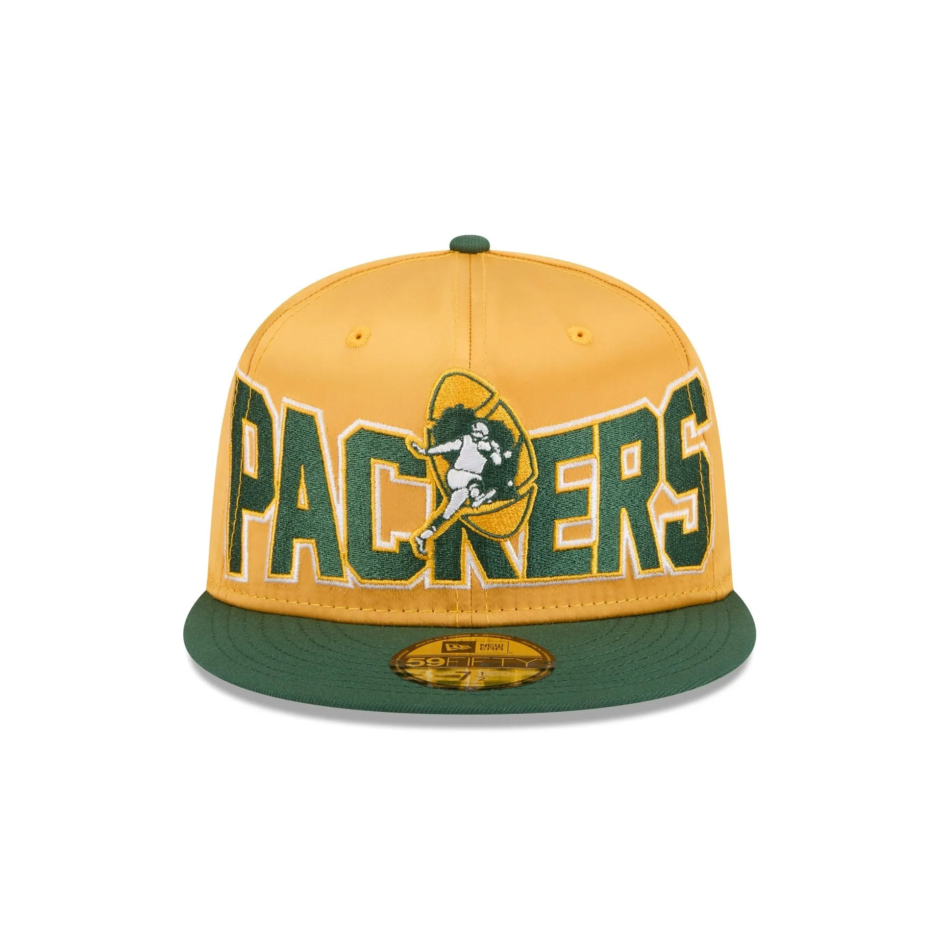 Green Bay Packers Bold Satin 59FIFTY Fitted Hat sold by New Era product image thumbnail 2