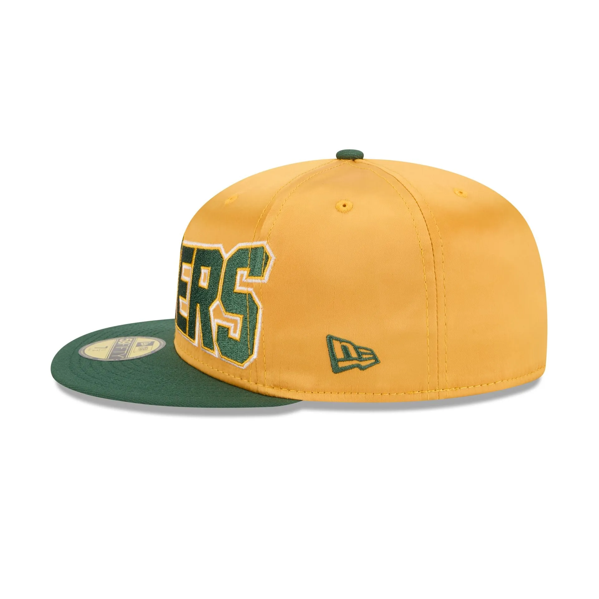 Green Bay Packers Bold Satin 59FIFTY Fitted Hat sold by New Era product image thumbnail 4