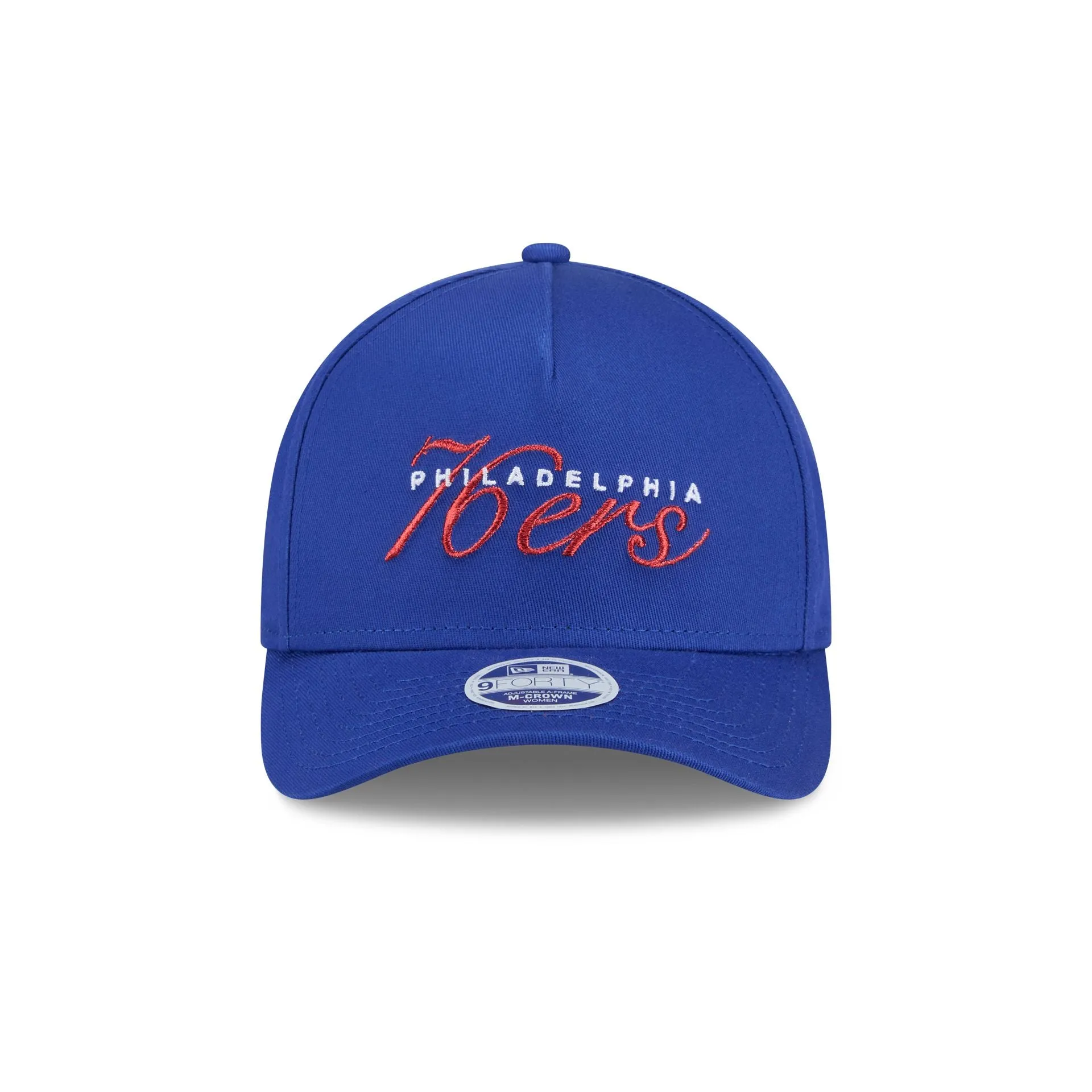 Philadelphia 76ers Metallic Women's 9FORTY M-Crown A-Frame Snapback Hat sold by New Era product image thumbnail 2