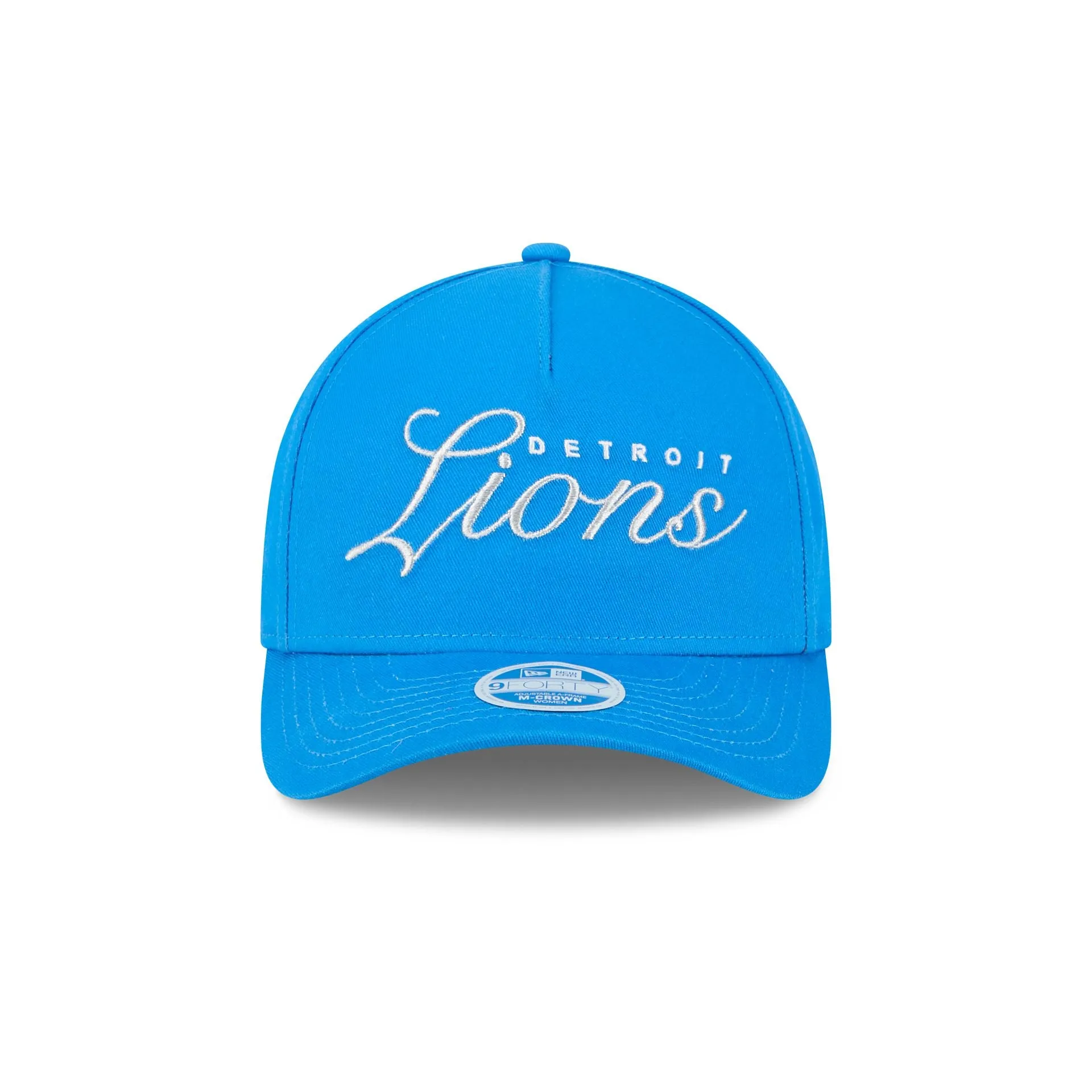 Detroit Lions Metallic Women's 9FORTY M-Crown A-Frame Snapback Hat sold by New Era product image thumbnail 3