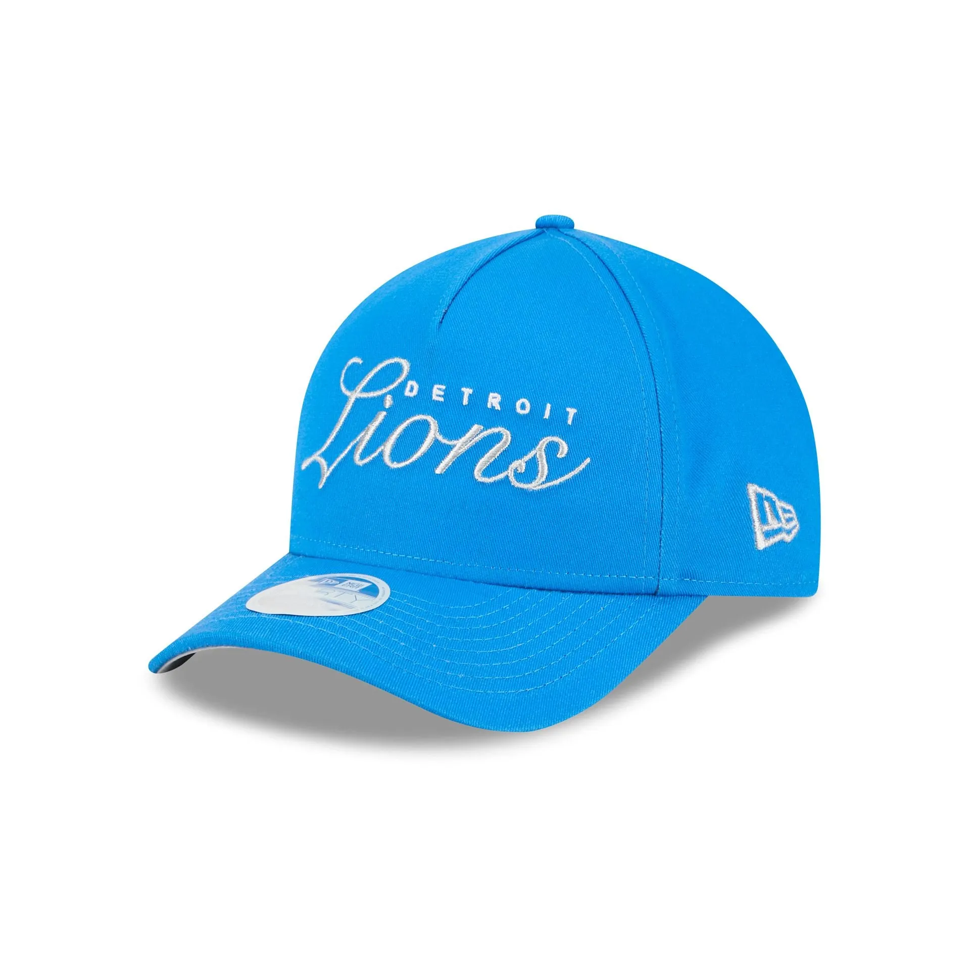Detroit Lions Metallic Women's 9FORTY M-Crown A-Frame Snapback Hat sold by New Era
