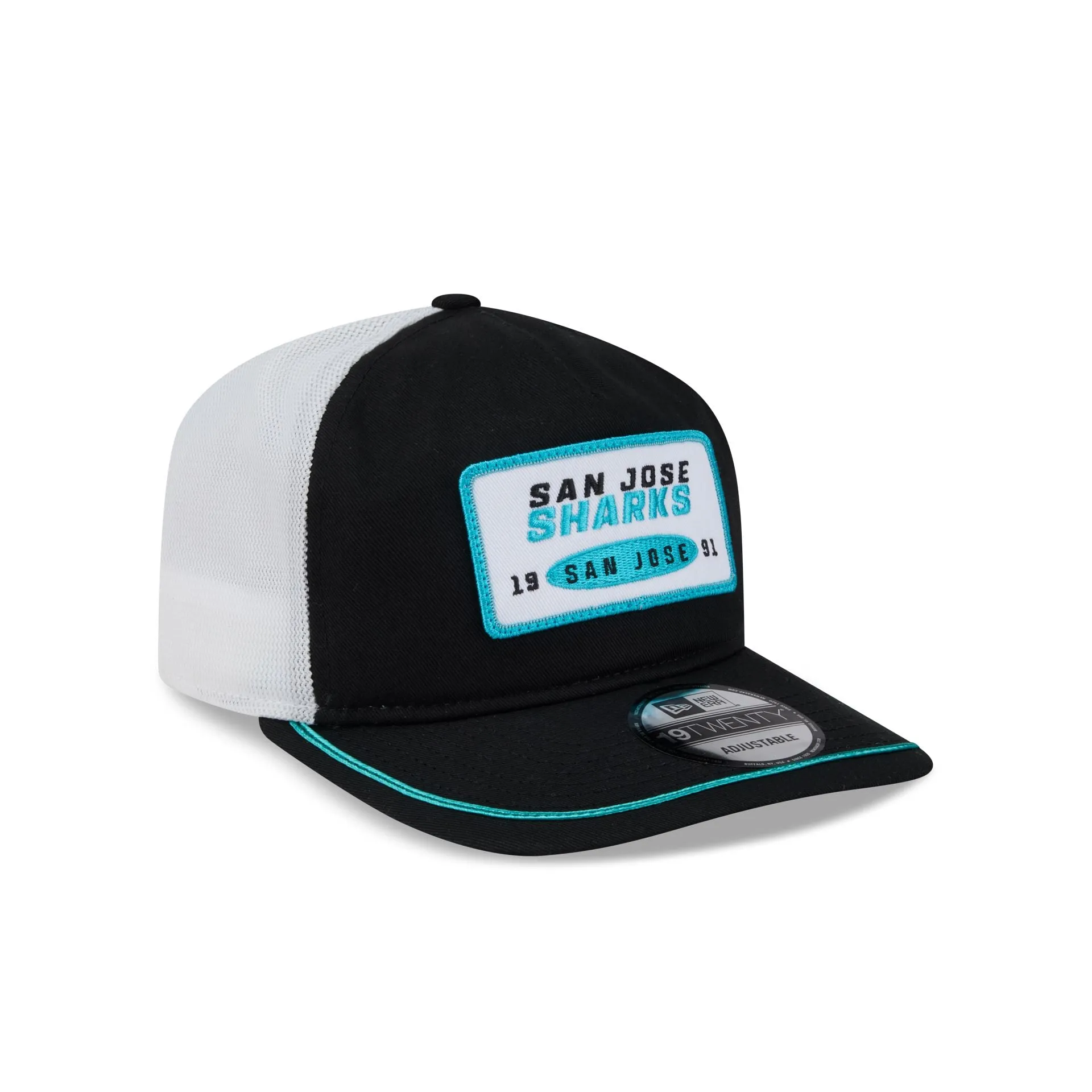 San Jose Sharks Patch 19TWENTY Trucker Hat sold by New Era product image thumbnail 3