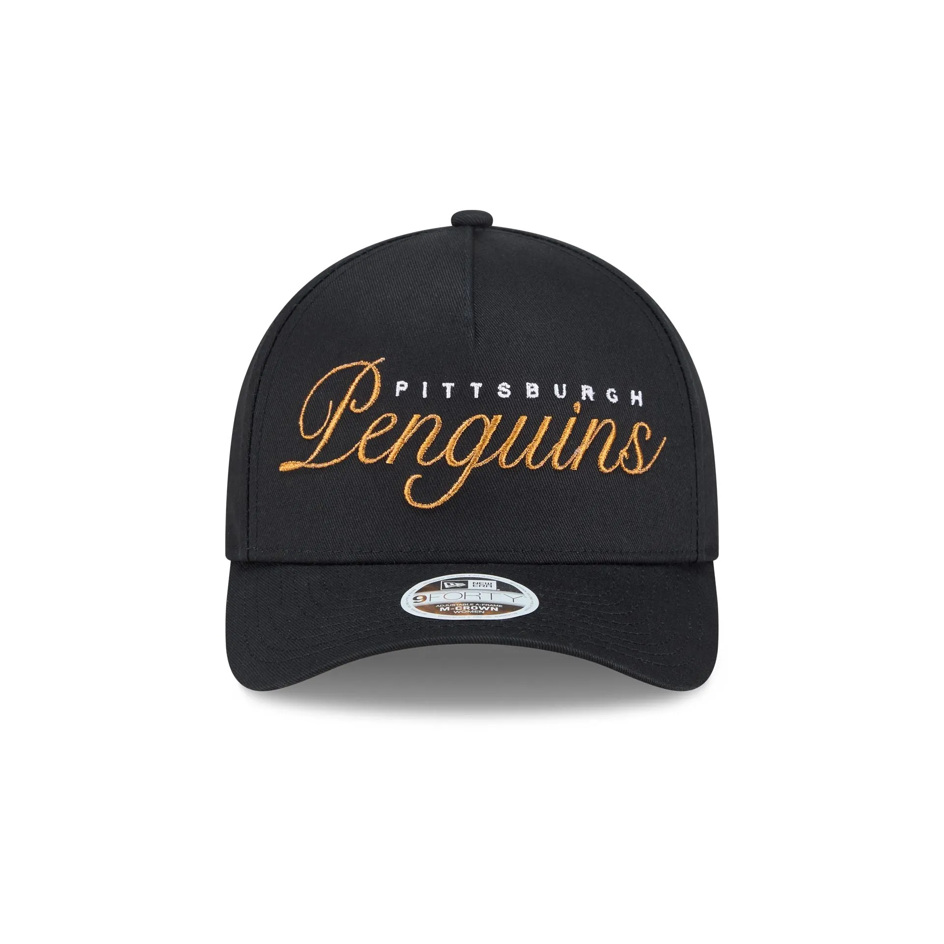 Pittsburgh Penguins Metallic Women's 9FORTY M-Crown A-Frame Snapback Hat sold by New Era product image thumbnail 2