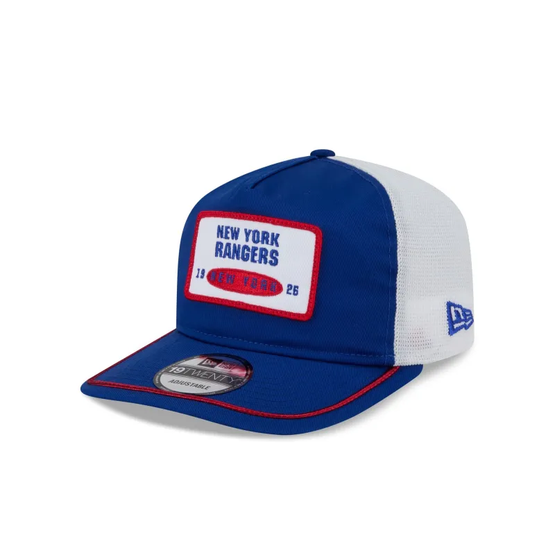 New York Rangers Patch 19TWENTY Trucker Hat sold by New Era