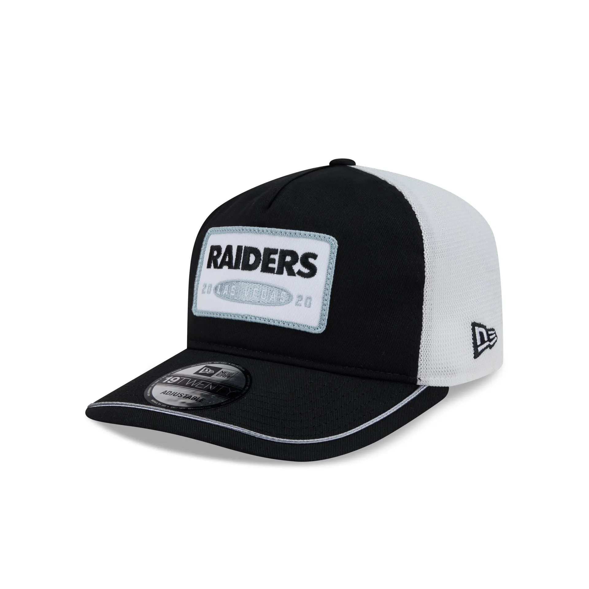 Las Vegas Raiders Patch 19TWENTY Trucker Hat sold by New Era