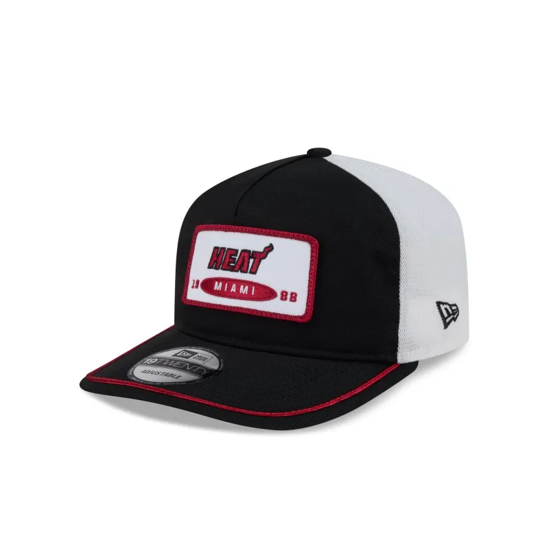 Miami Heat Patch 19TWENTY Trucker Hat sold by New Era