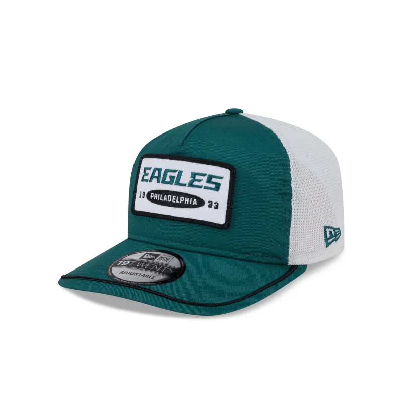 Philadelphia Eagles Patch 19TWENTY Trucker Hat made by New Era