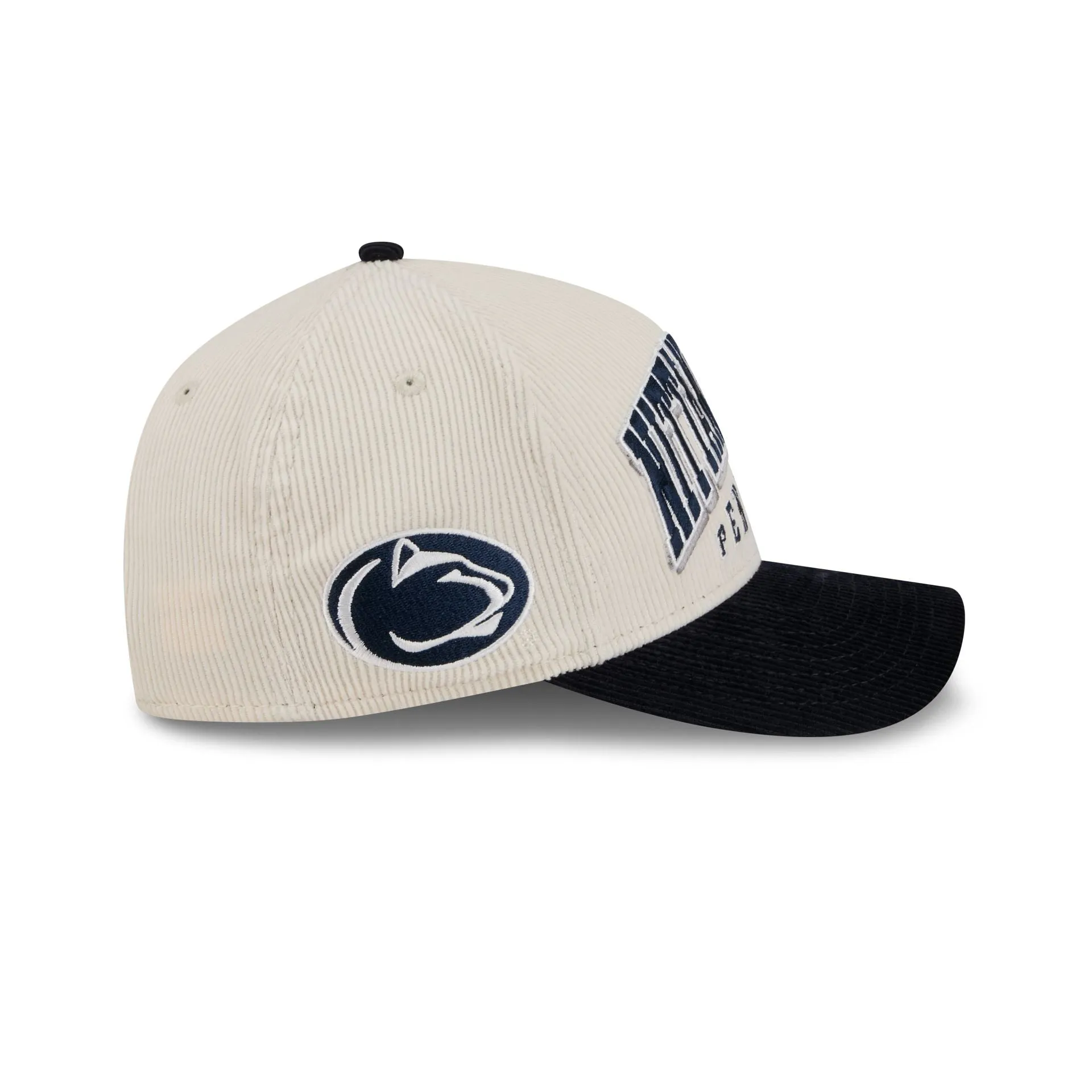 Penn State Nittany Lions Stacked Corduroy 9FORTY M-Crown A-Frame Snapback Hat sold by New Era product image thumbnail 4