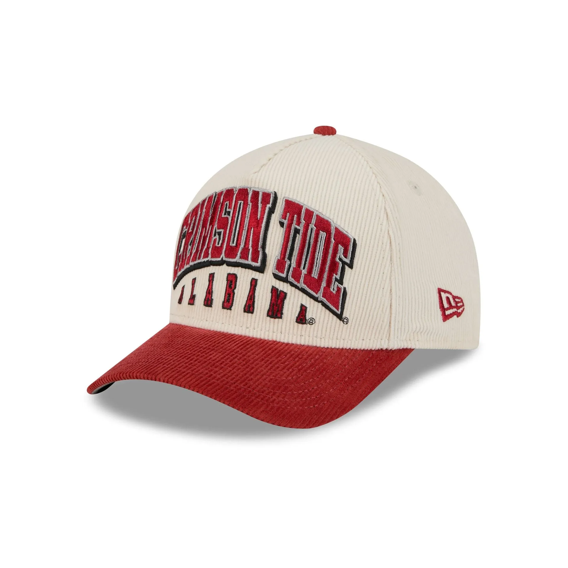 Alabama Crimson Tide Stacked Corduroy 9FORTY M-Crown A-Frame Snapback Hat sold by New Era product image thumbnail 3