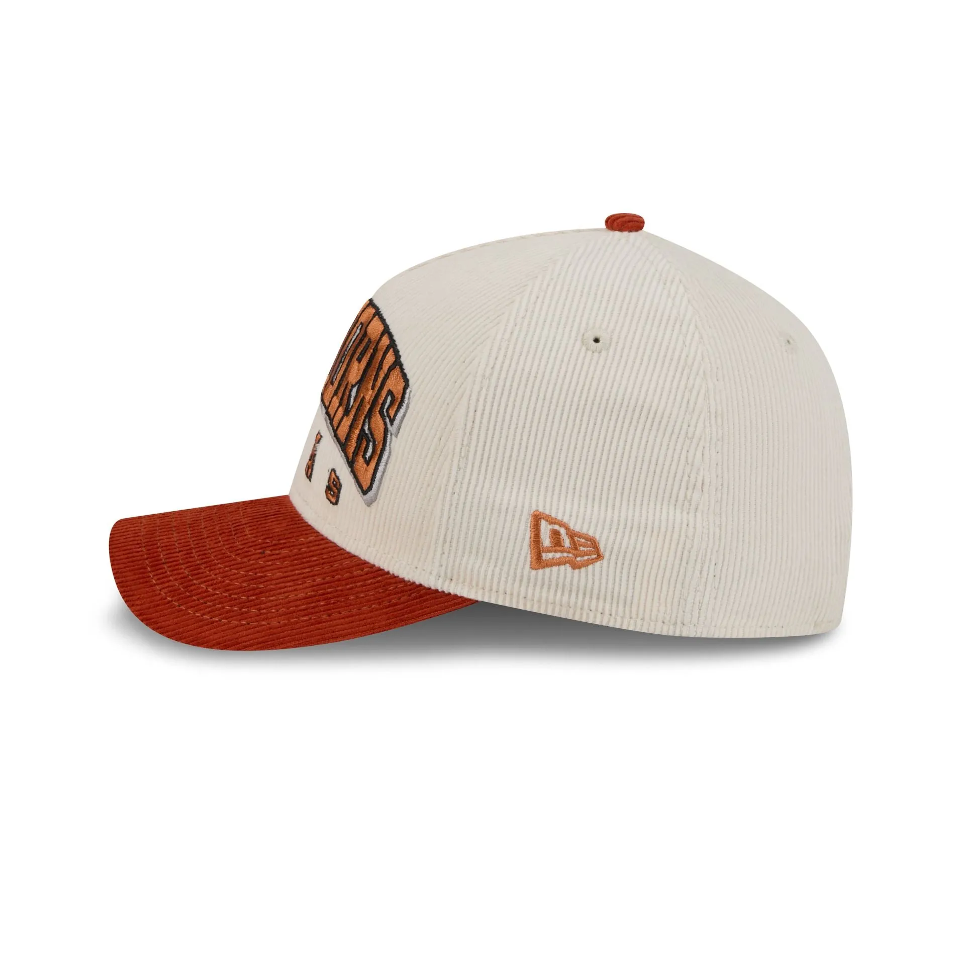 Texas Longhorns Stacked Corduroy 9FORTY M-Crown A-Frame Snapback Hat sold by New Era product image thumbnail 5