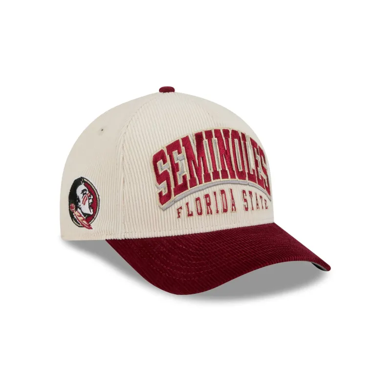 Florida State Seminoles Stacked Corduroy 9FORTY M-Crown A-Frame Snapback Hat sold by New Era
