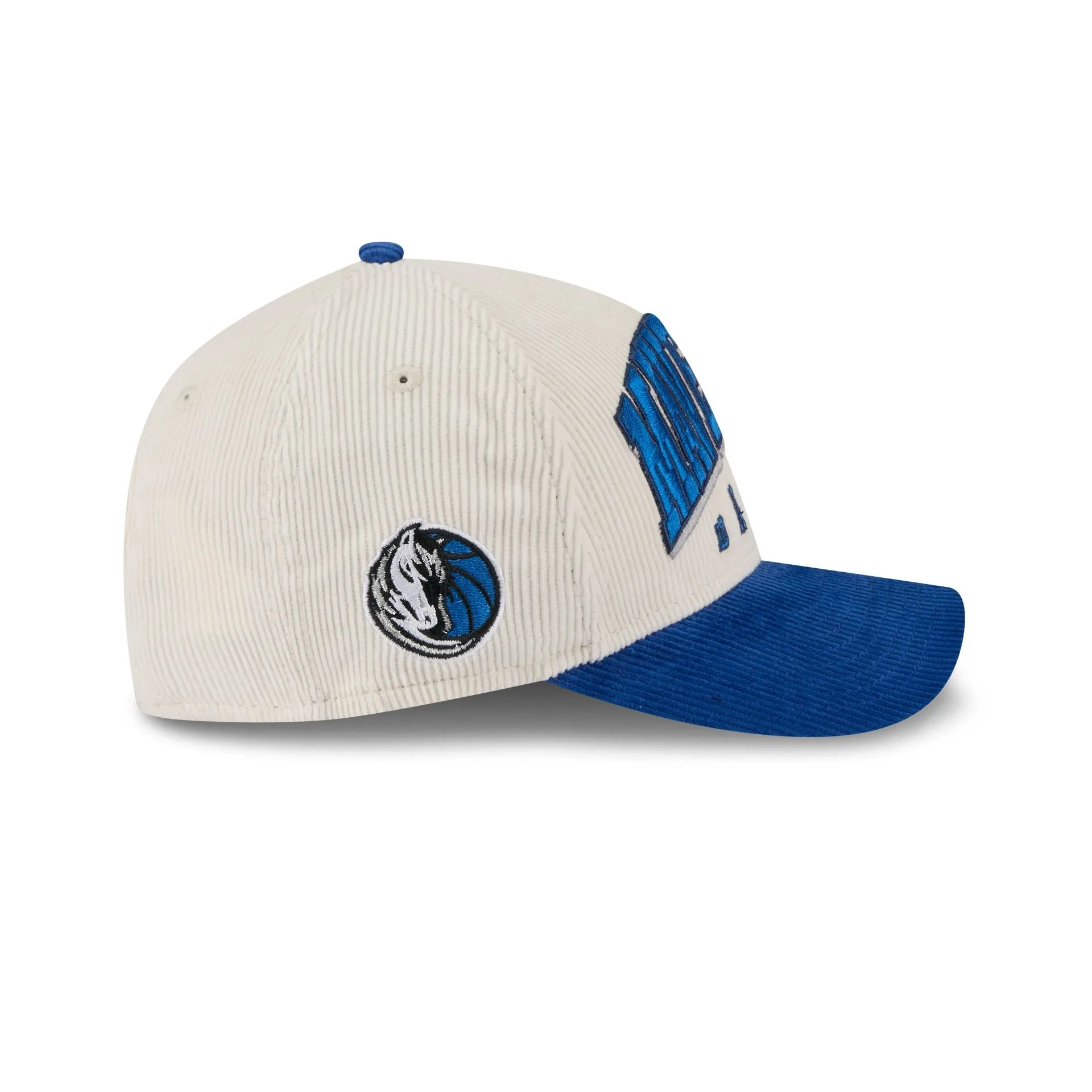 Dallas Mavericks Stacked Corduroy 9FORTY M-Crown A-Frame Snapback Hat sold by New Era product image thumbnail 4