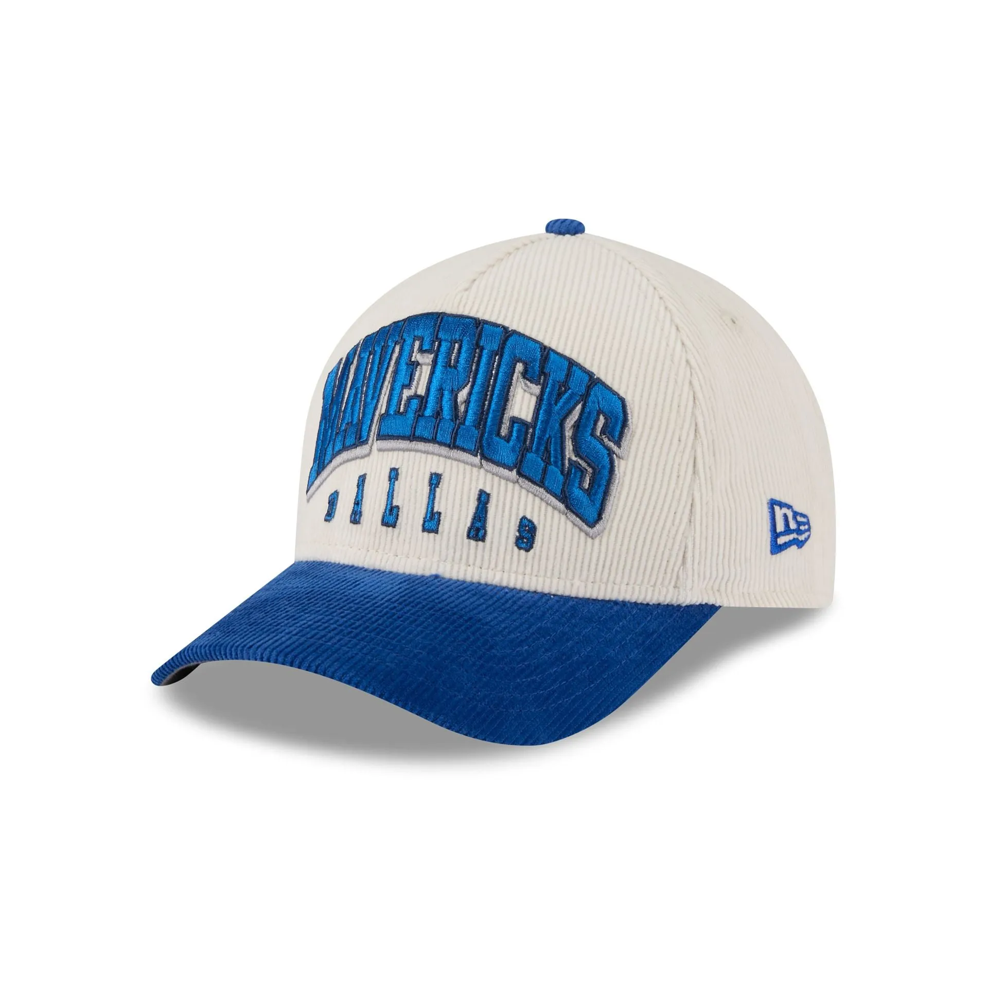 Dallas Mavericks Stacked Corduroy 9FORTY M-Crown A-Frame Snapback Hat sold by New Era product image thumbnail 3