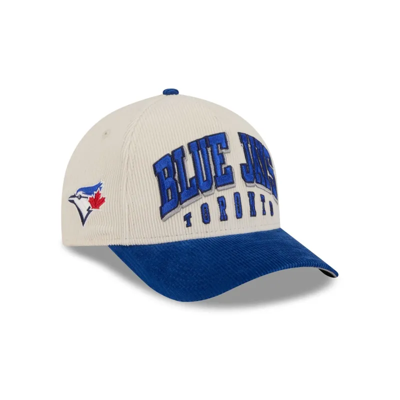 Toronto Blue Jays Stacked Corduroy 9FORTY M-Crown A-Frame Snapback Hat sold by New Era