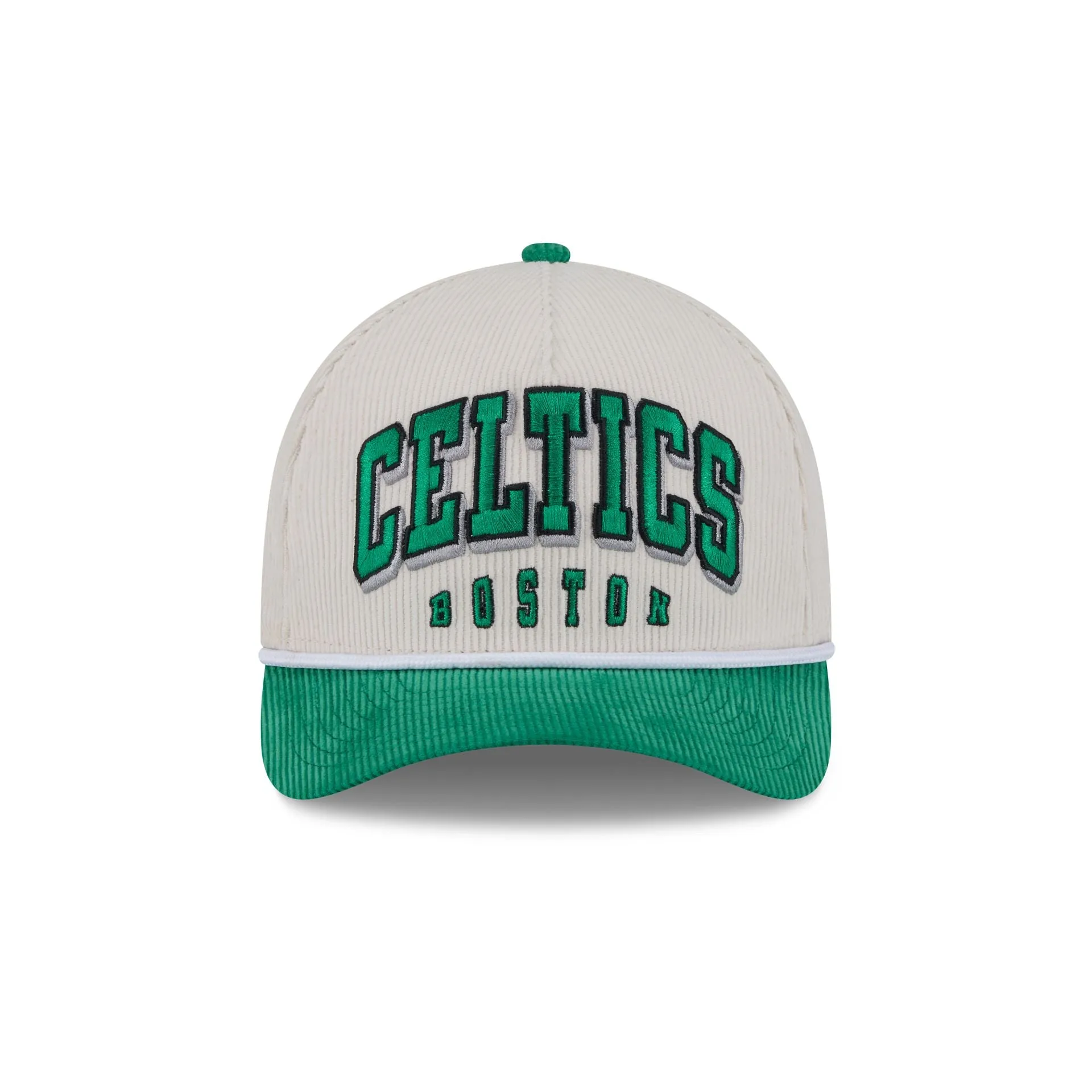 Boston Celtics Stacked Corduroy 9FORTY M-Crown A-Frame Snapback Hat sold by New Era product image thumbnail 2