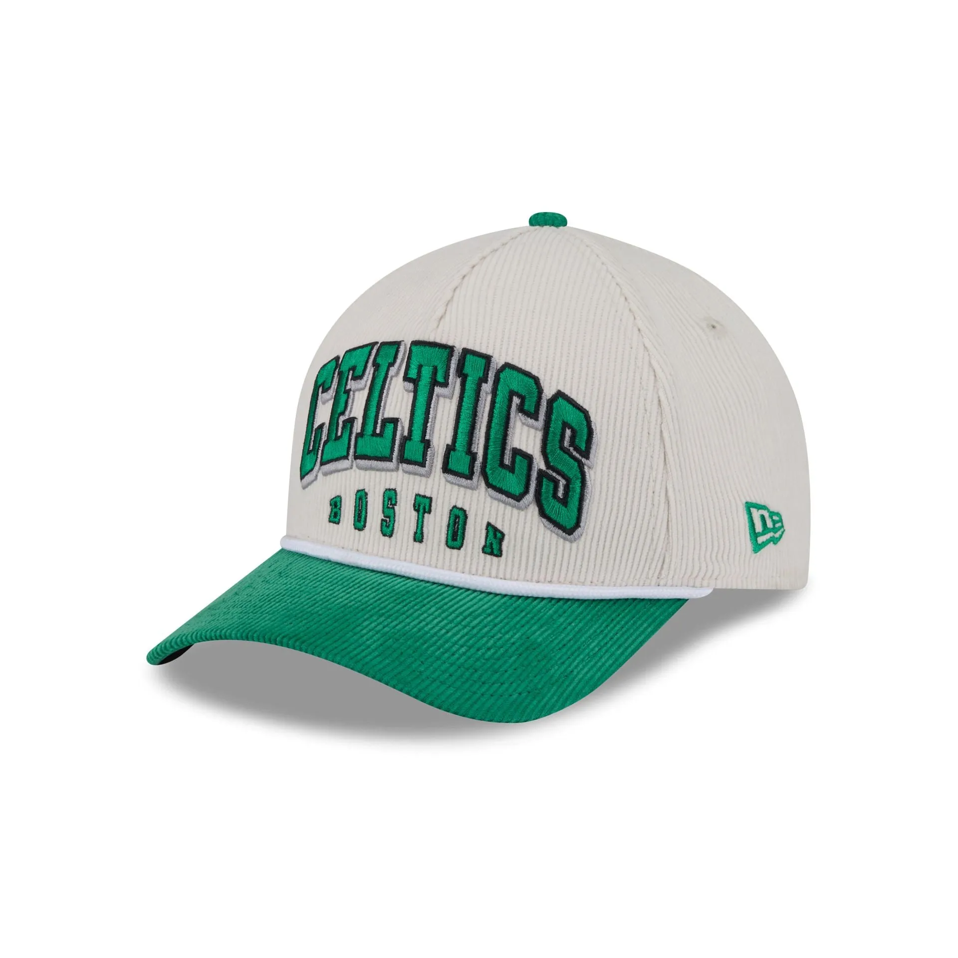 Boston Celtics Stacked Corduroy 9FORTY M-Crown A-Frame Snapback Hat sold by New Era product image thumbnail 3