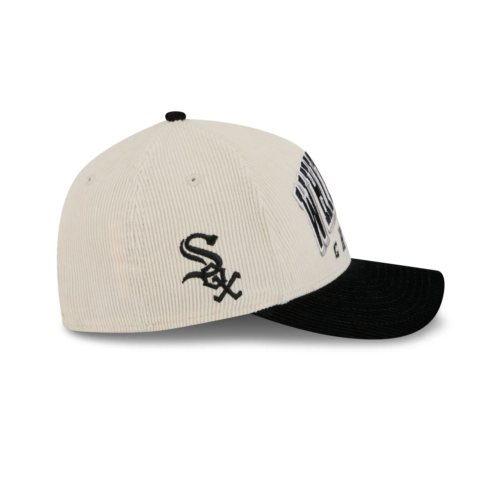 Chicago White Sox Stacked Corduroy 9FORTY M-Crown A-Frame Snapback Hat sold by New Era product image thumbnail 4