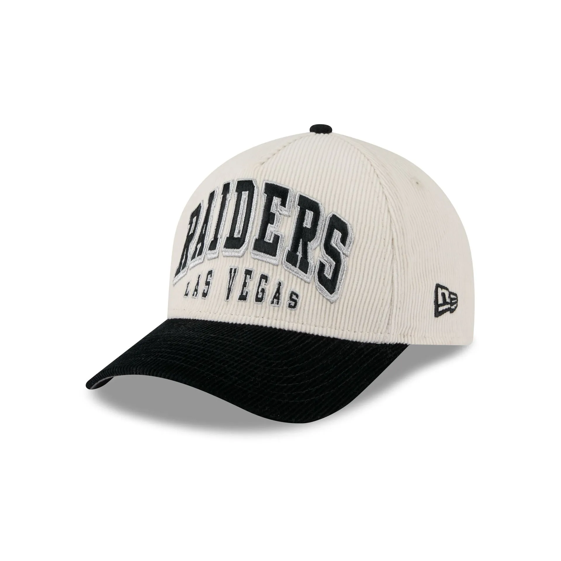 Las Vegas Raiders Stacked Corduroy 9FORTY M-Crown A-Frame Snapback Hat sold by New Era product image thumbnail 3