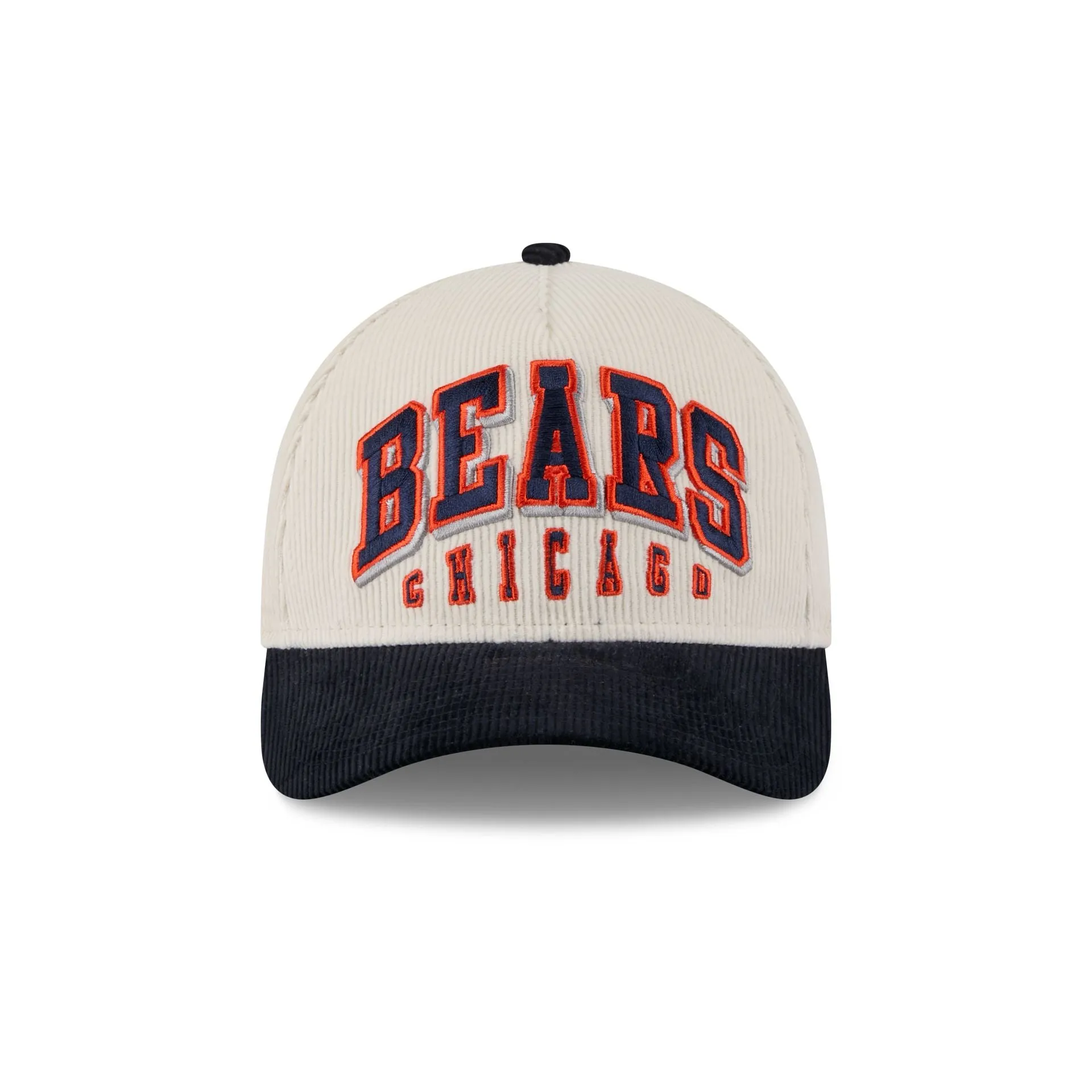 Chicago Bears Stacked Corduroy 9FORTY M-Crown A-Frame Snapback Hat sold by New Era product image thumbnail 2