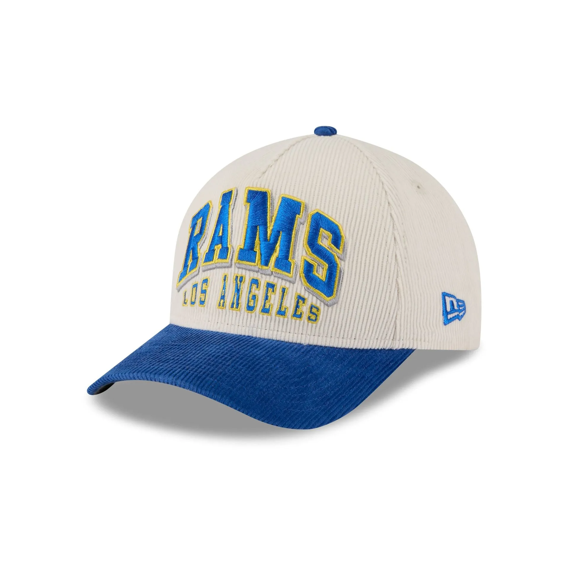 Los Angeles Rams Stacked Corduroy 9FORTY M-Crown A-Frame Snapback Hat sold by New Era product image thumbnail 3