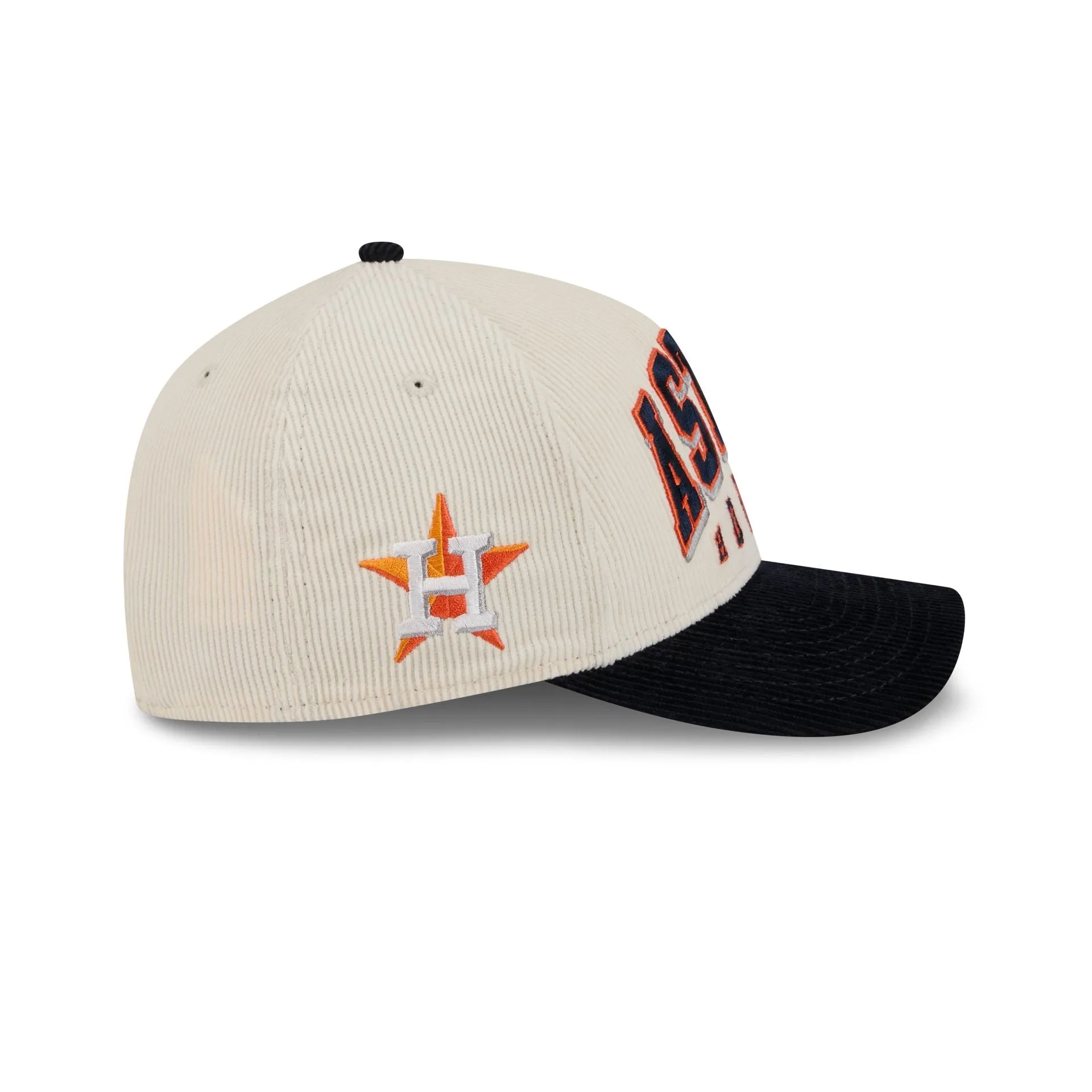 Houston Astros Stacked Corduroy 9FORTY M-Crown A-Frame Snapback Hat sold by New Era product image thumbnail 4