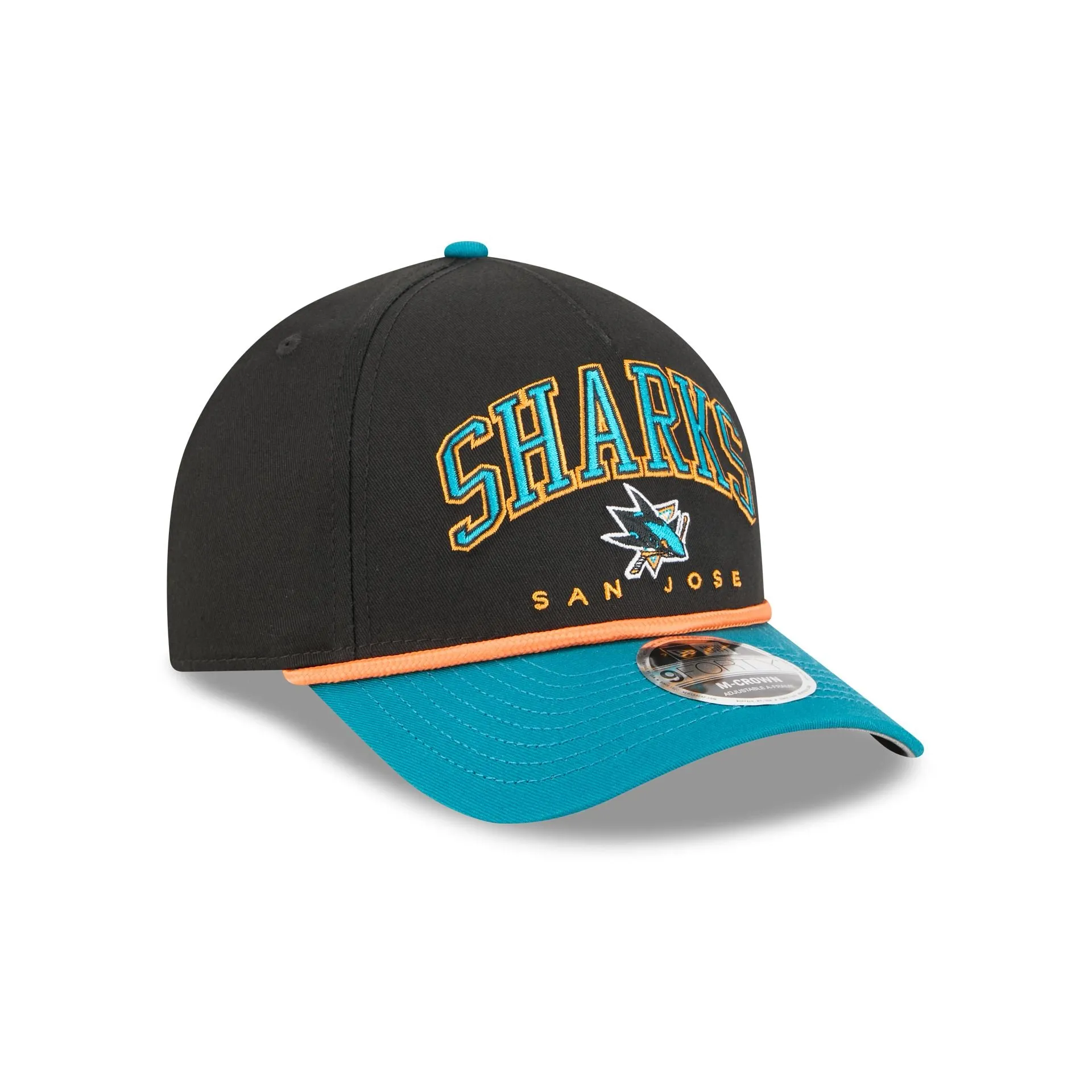 San Jose Sharks Arch 9FORTY M-Crown A-Frame Snapback Hat sold by New Era product image thumbnail 3