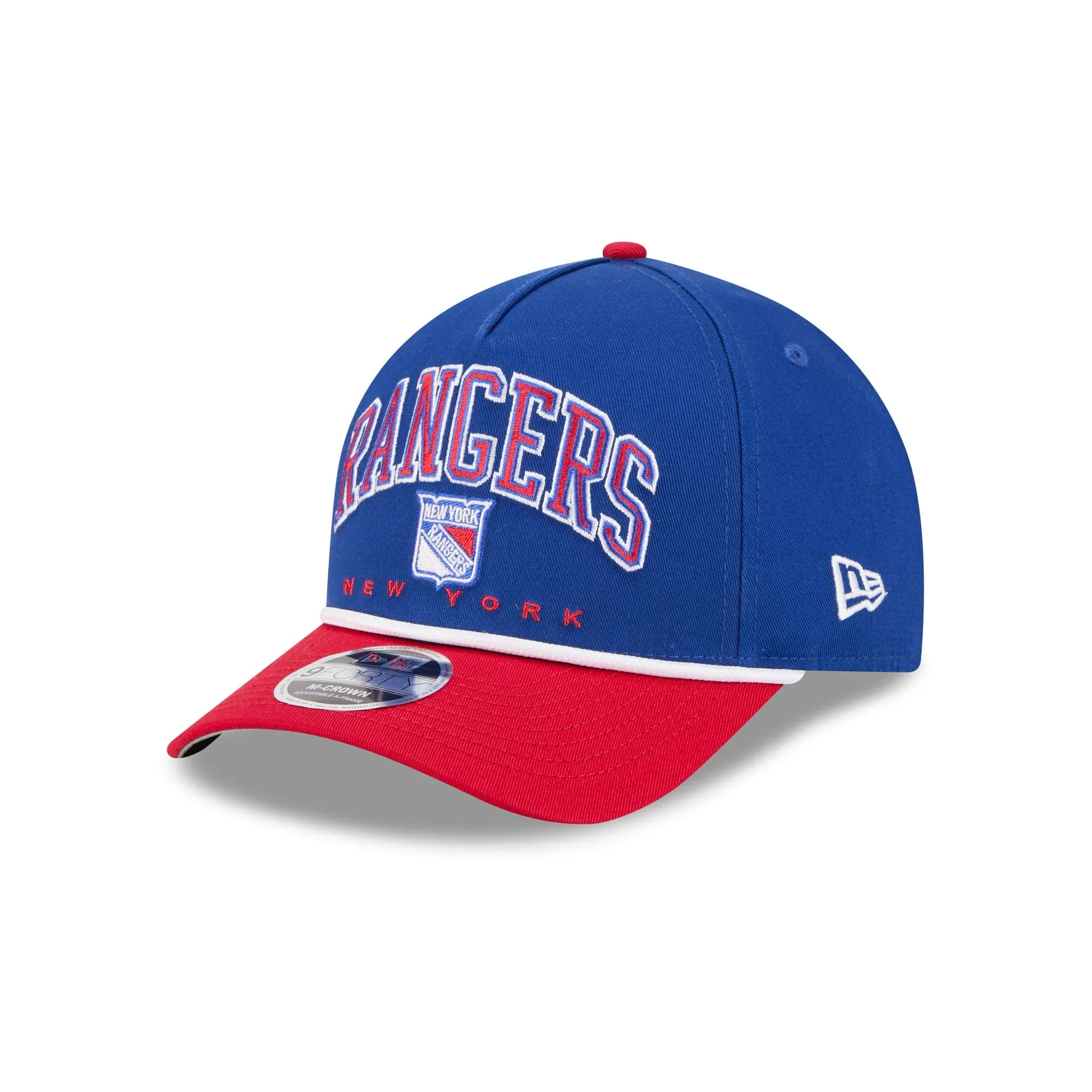 New York Rangers Arch 9FORTY M-Crown A-Frame Snapback Hat sold by New Era