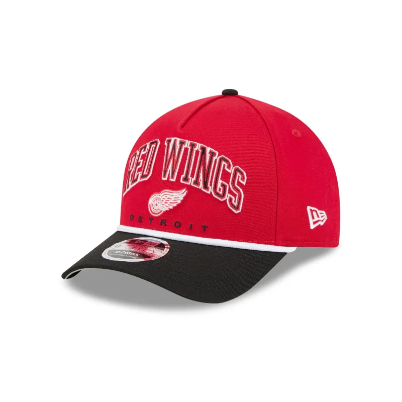 Detroit Red Wings Arch 9FORTY M-Crown A-Frame Snapback Hat sold by New Era