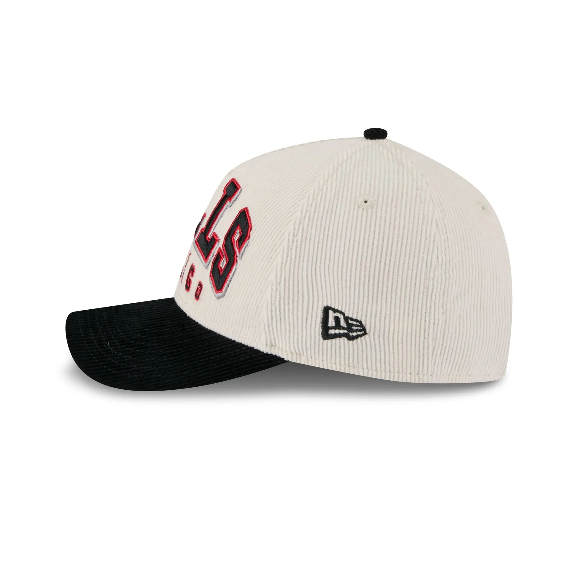 Chicago Bulls Stacked Corduroy 9FORTY M-Crown A-Frame Snapback Hat sold by New Era product image thumbnail 5