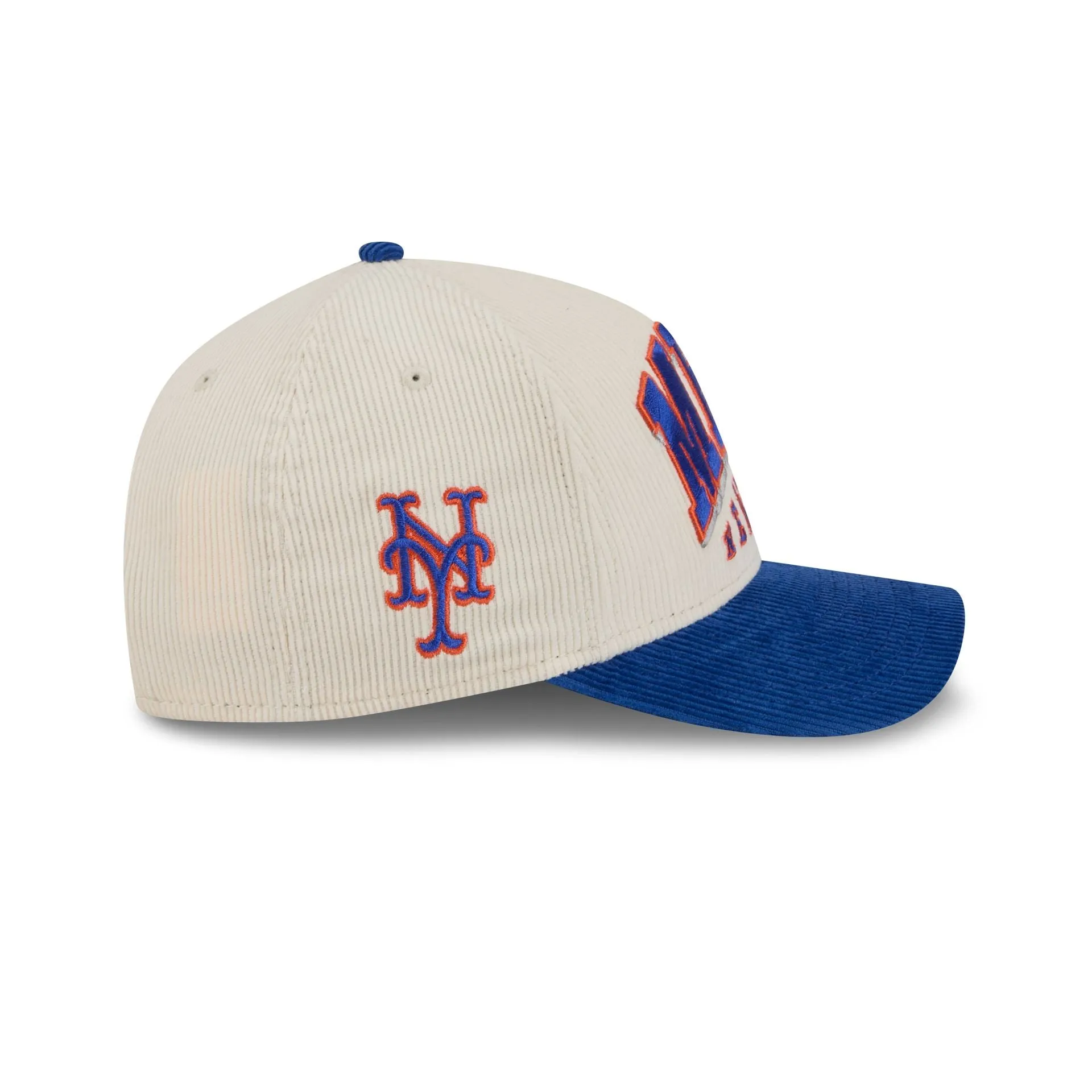 New York Mets Stacked Corduroy 9FORTY M-Crown A-Frame Snapback Hat sold by New Era product image thumbnail 4