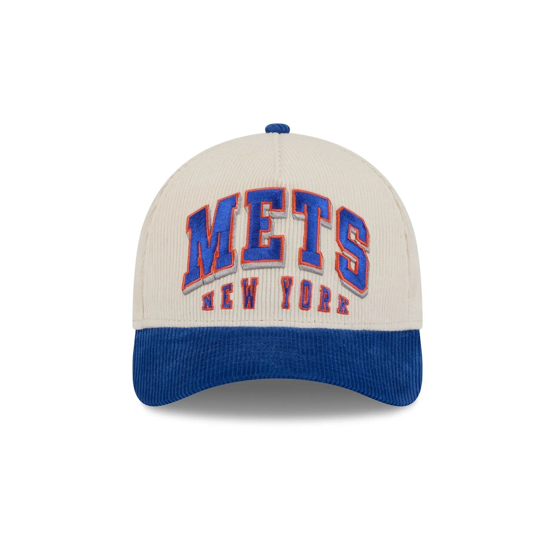 New York Mets Stacked Corduroy 9FORTY M-Crown A-Frame Snapback Hat sold by New Era product image thumbnail 2