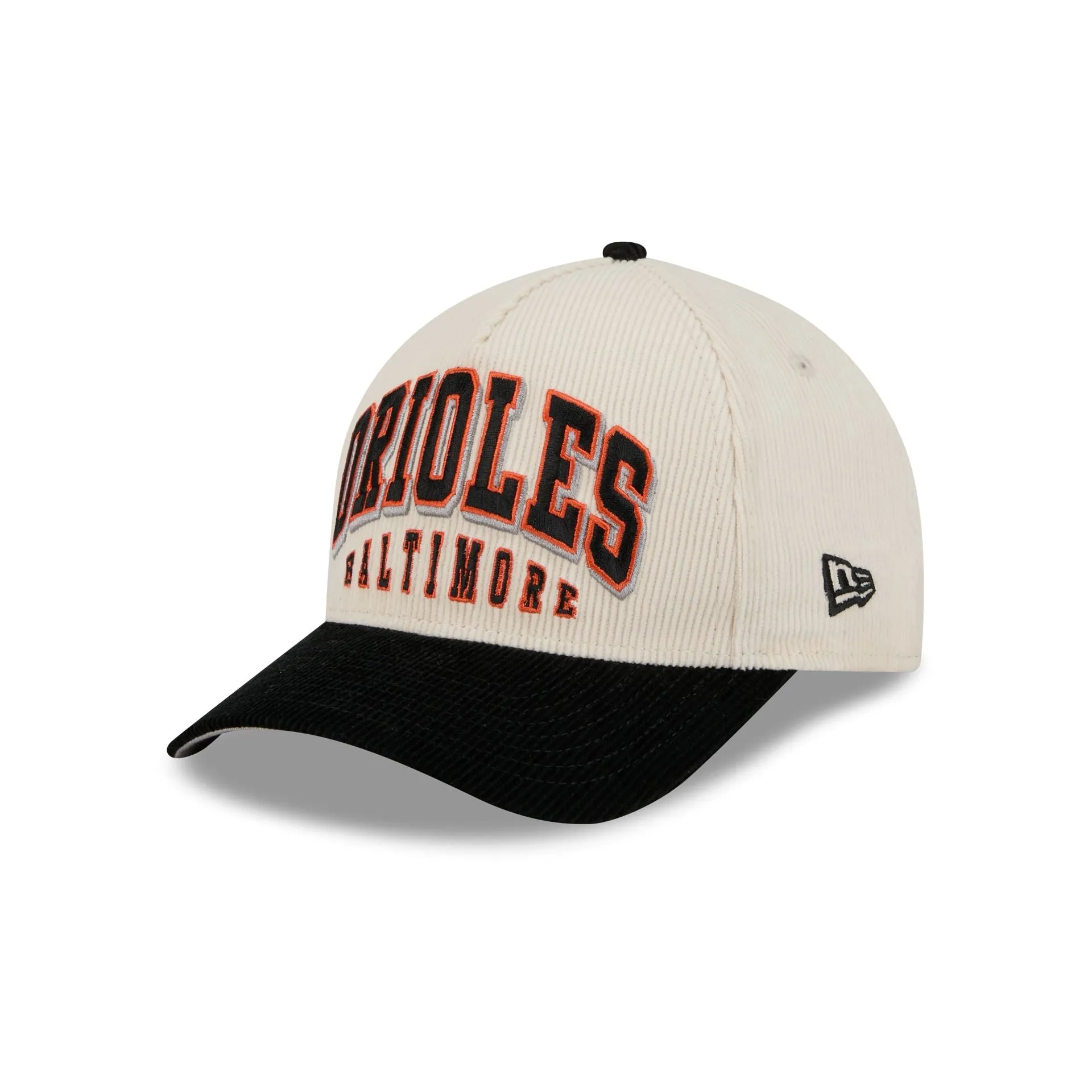Baltimore Orioles Stacked Corduroy 9FORTY M-Crown A-Frame Snapback Hat sold by New Era product image thumbnail 3