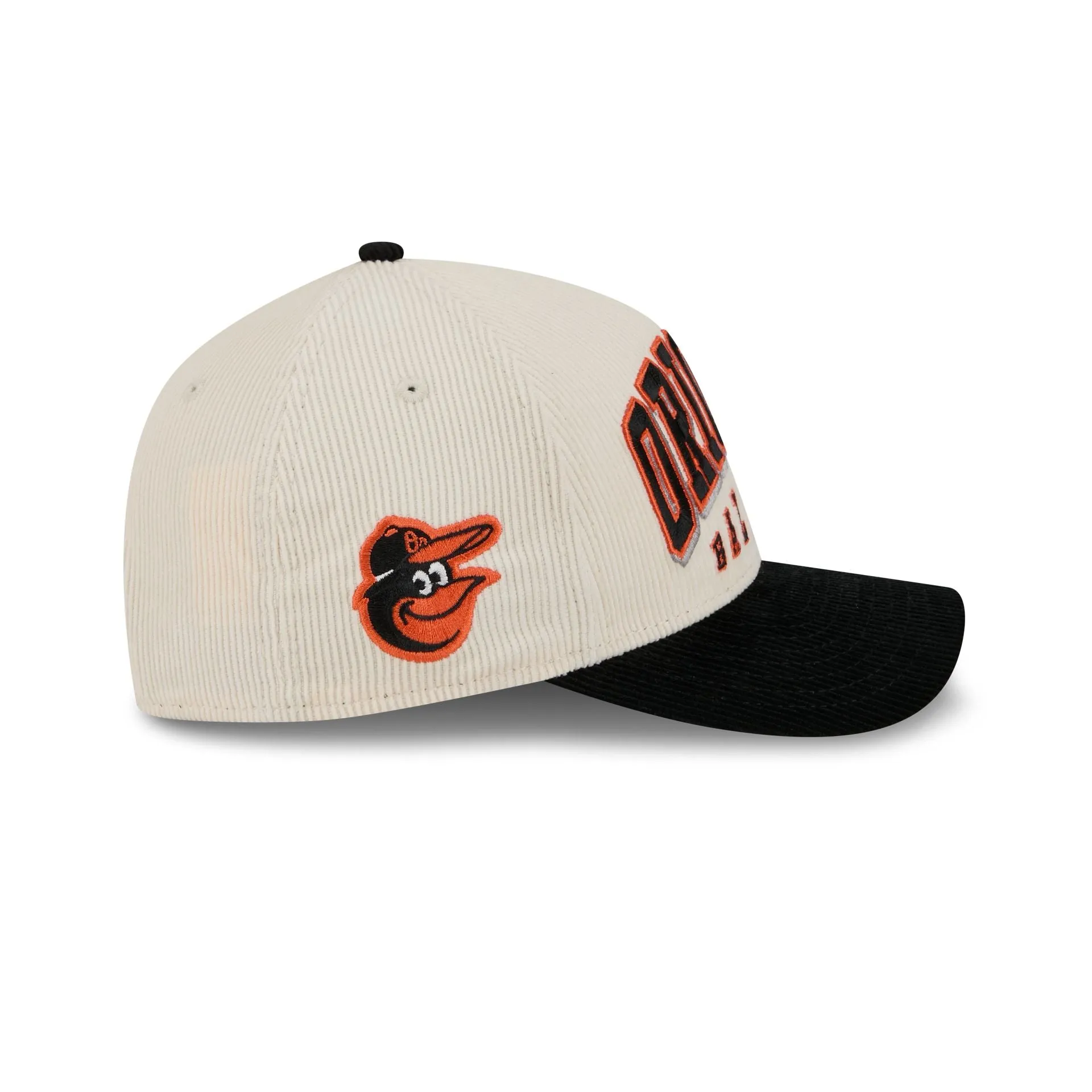 Baltimore Orioles Stacked Corduroy 9FORTY M-Crown A-Frame Snapback Hat sold by New Era product image thumbnail 4