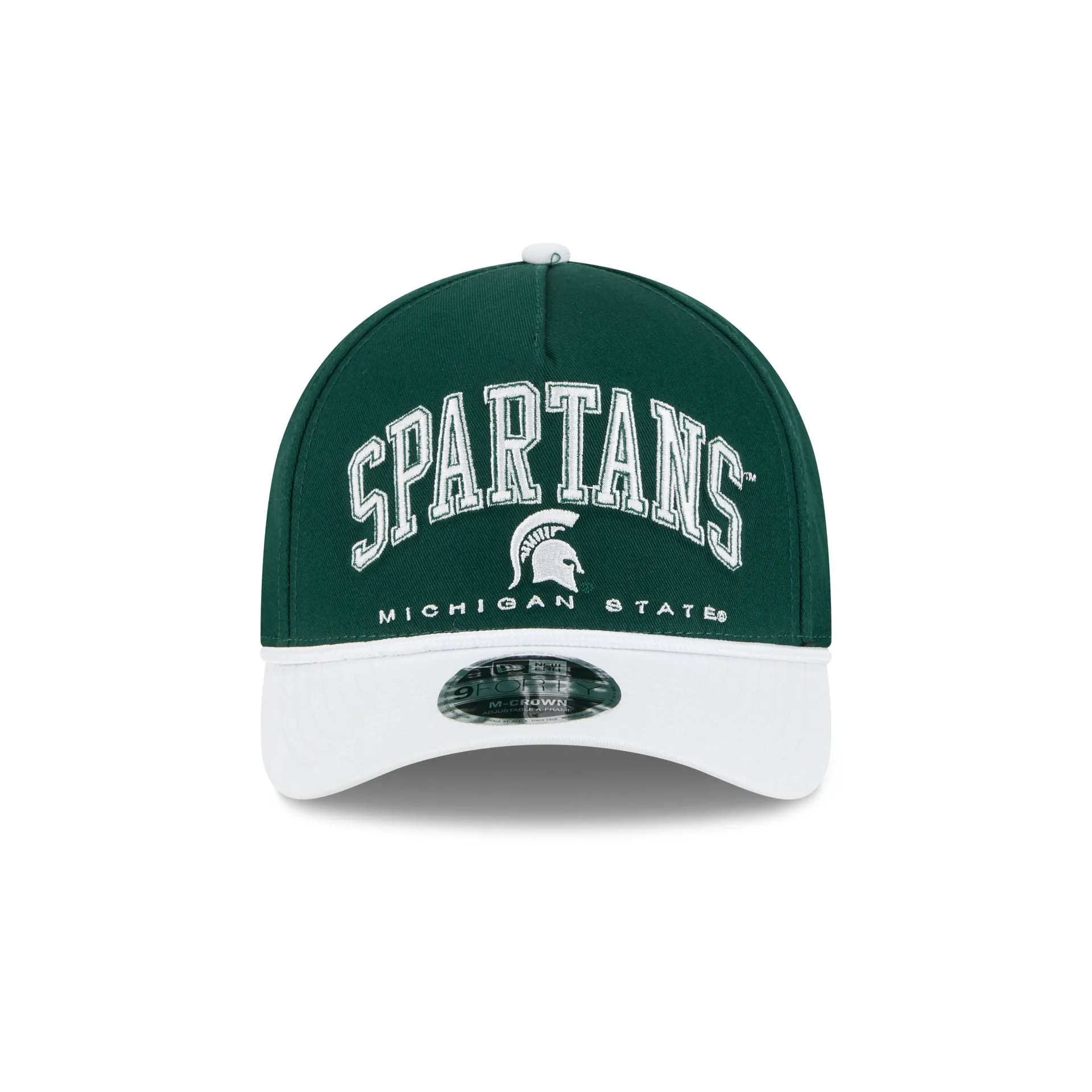 Michigan State Spartans Arch 9FORTY M-Crown A-Frame Snapback Hat sold by New Era product image thumbnail 2