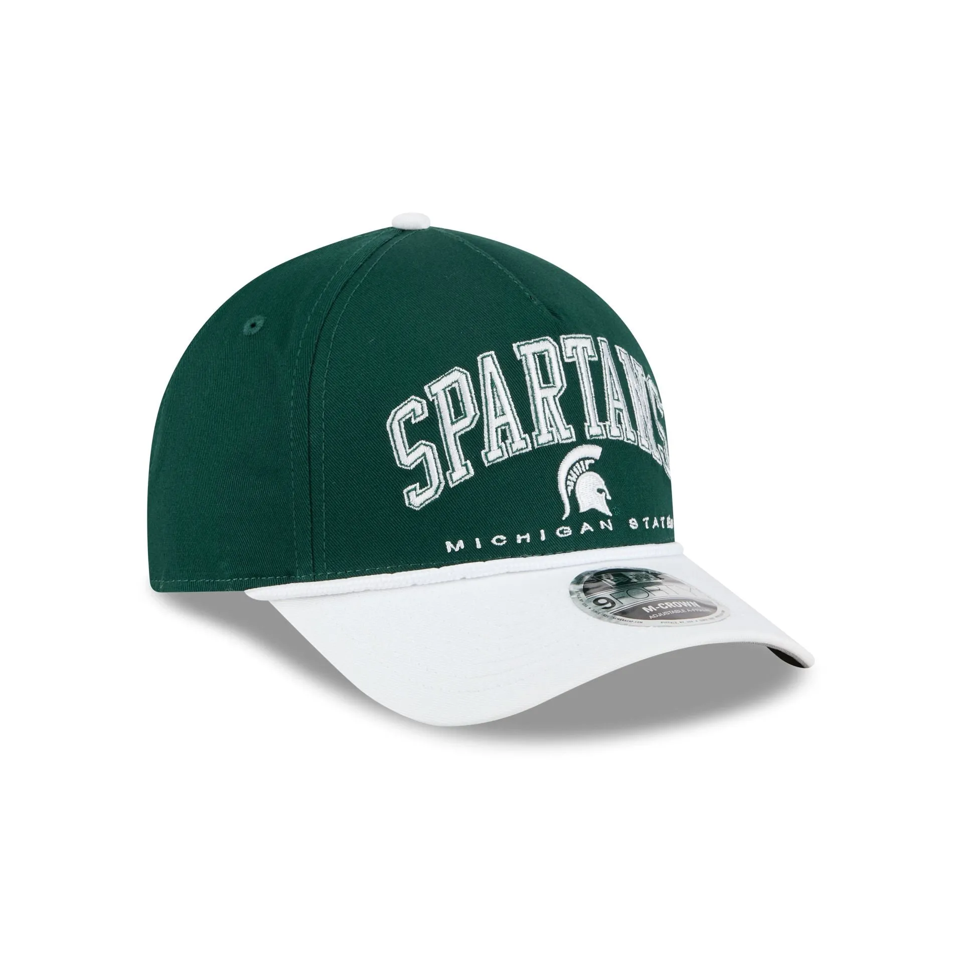 Michigan State Spartans Arch 9FORTY M-Crown A-Frame Snapback Hat sold by New Era product image thumbnail 3
