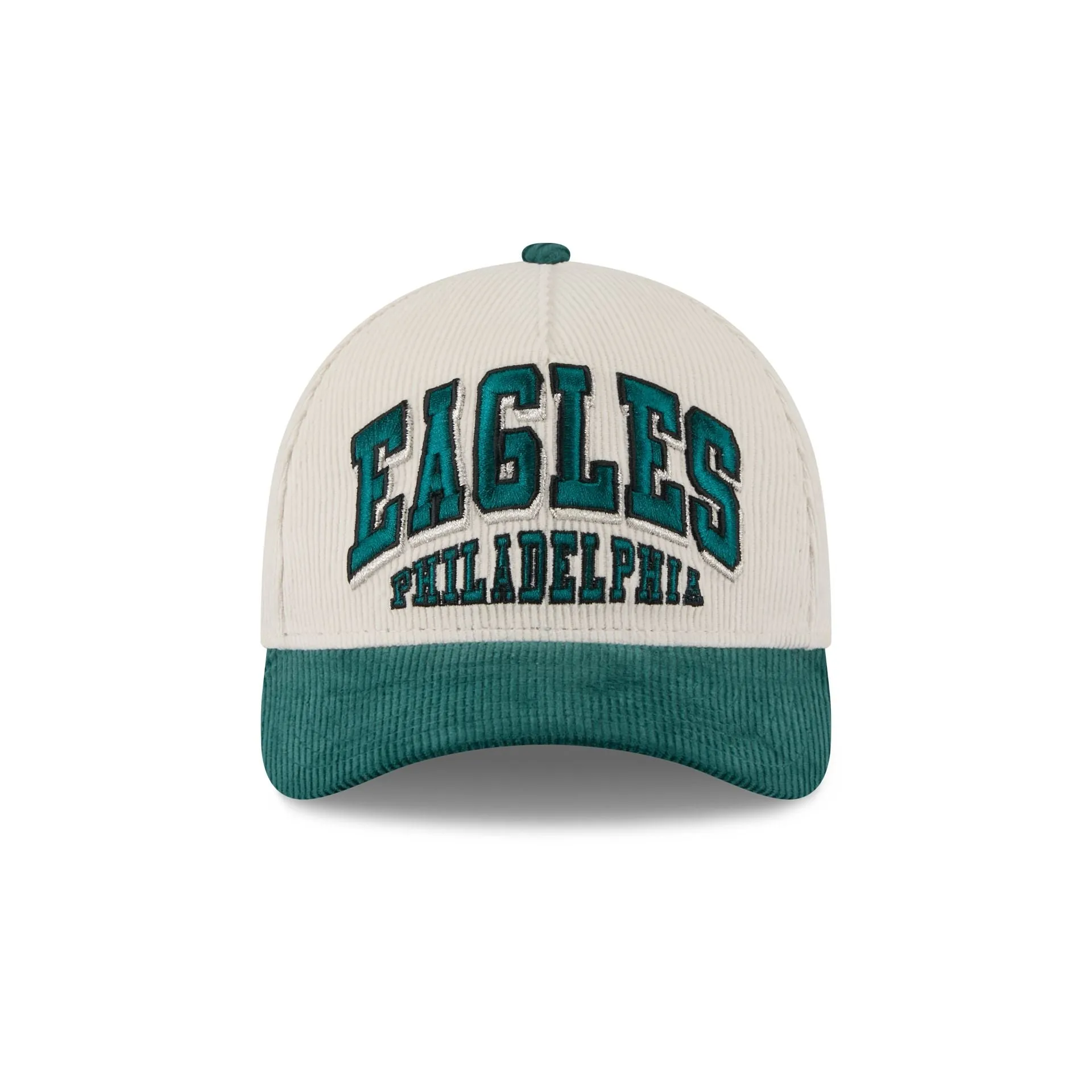 Philadelphia Eagles Stacked Corduroy 9FORTY M-Crown A-Frame Snapback Hat sold by New Era product image thumbnail 2