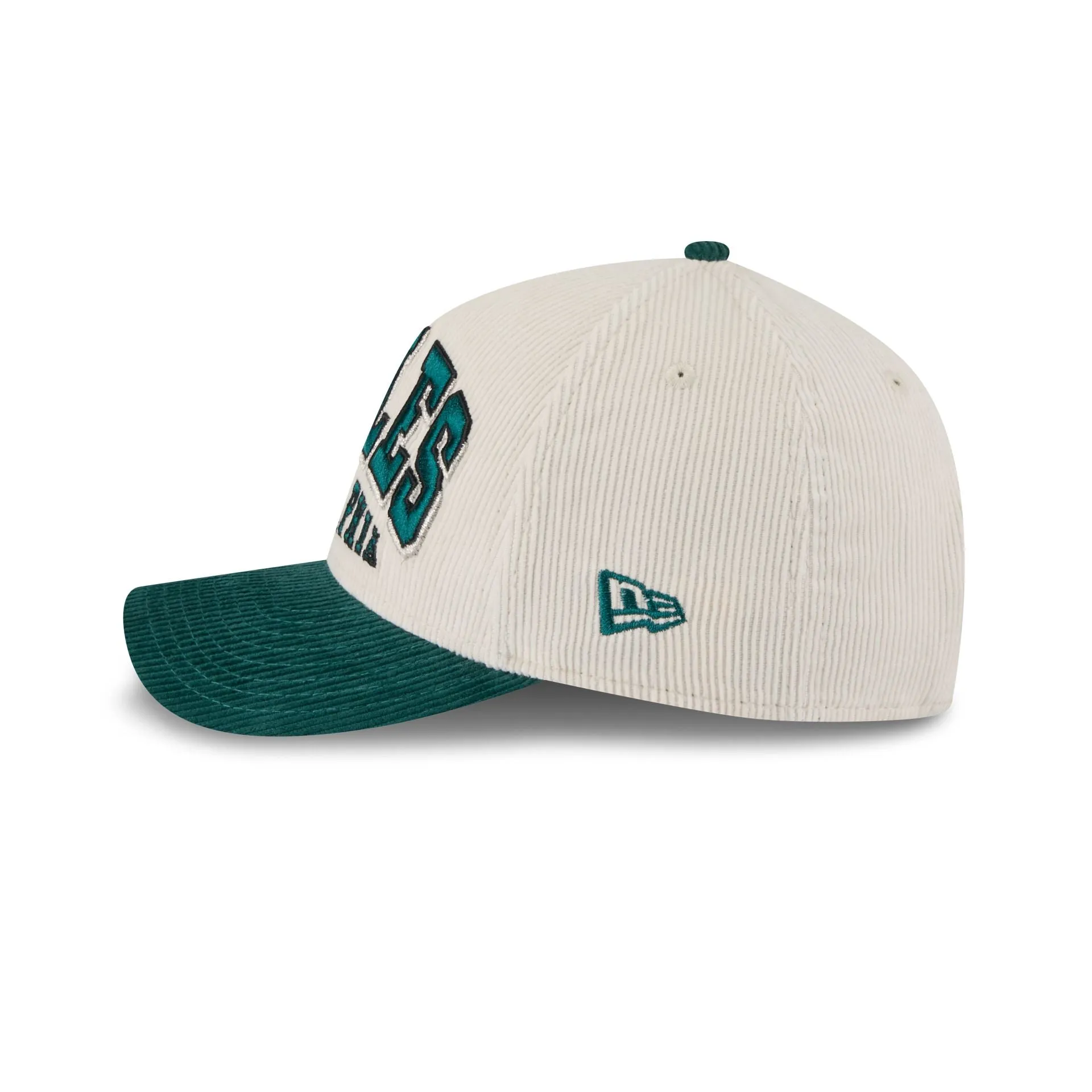 Philadelphia Eagles Stacked Corduroy 9FORTY M-Crown A-Frame Snapback Hat sold by New Era product image thumbnail 5