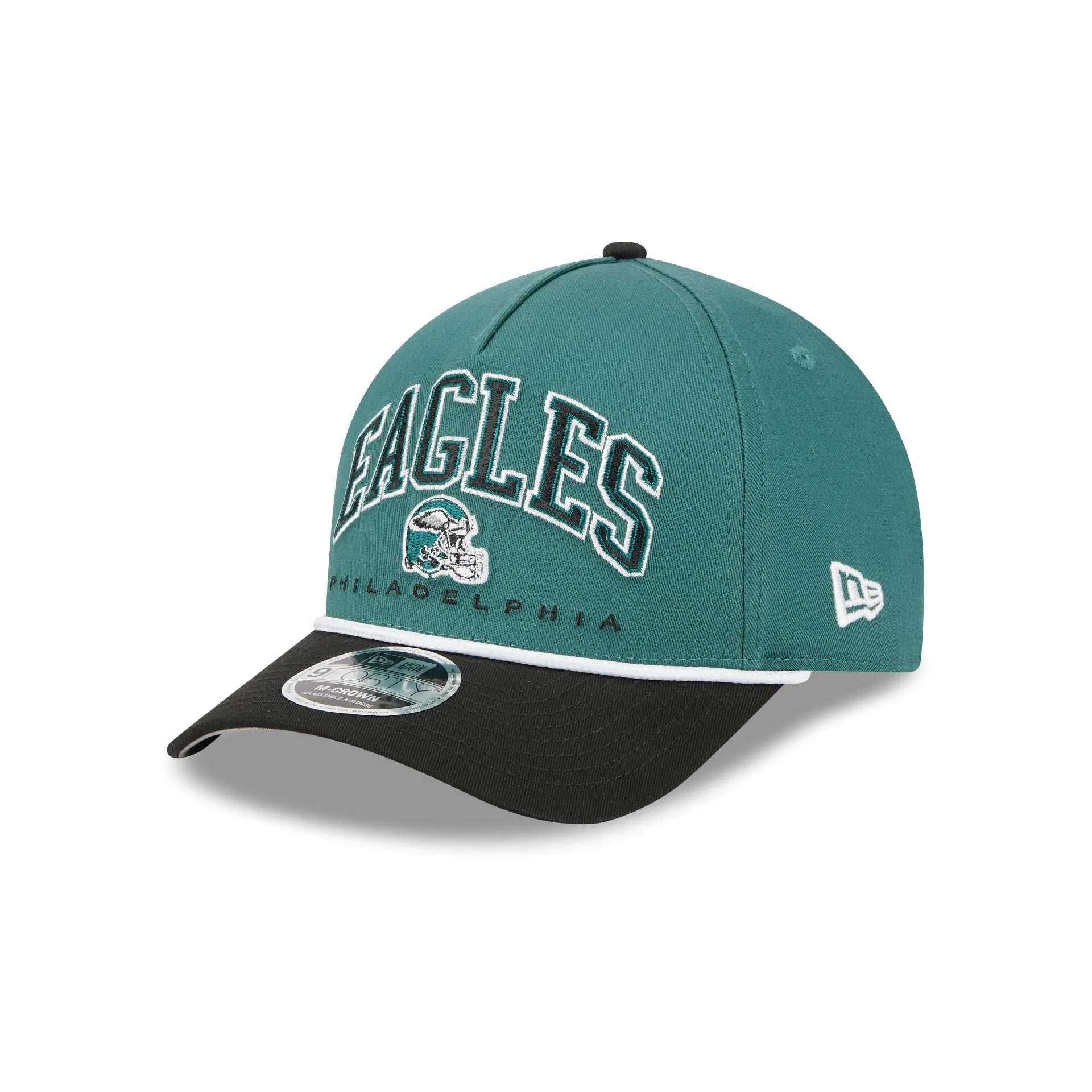 Philadelphia Eagles Arch 9FORTY M-Crown A-Frame Snapback Hat sold by New Era