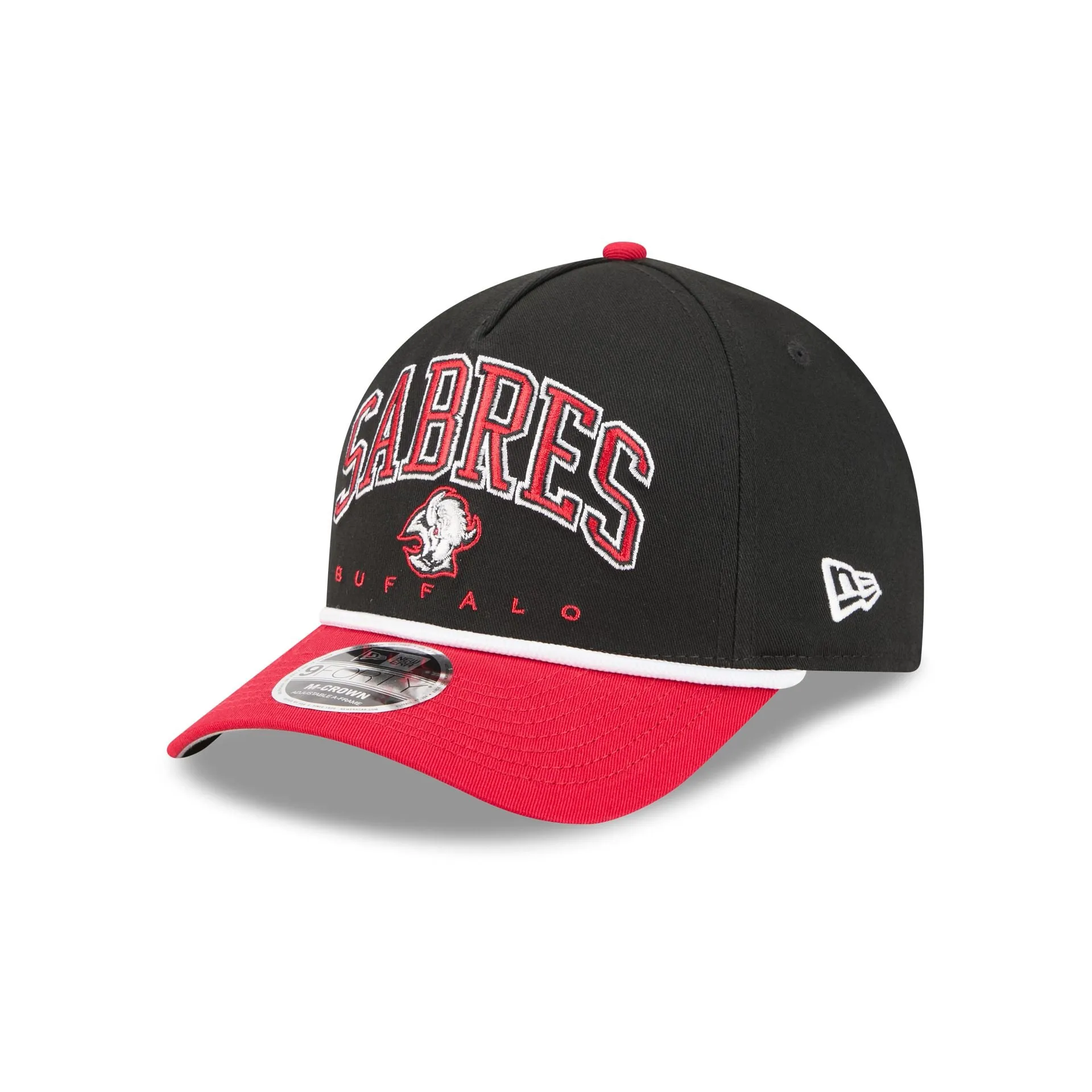 Buffalo Sabres Arch Alternate 9FORTY M-Crown A-Frame Snapback Hat sold by New Era