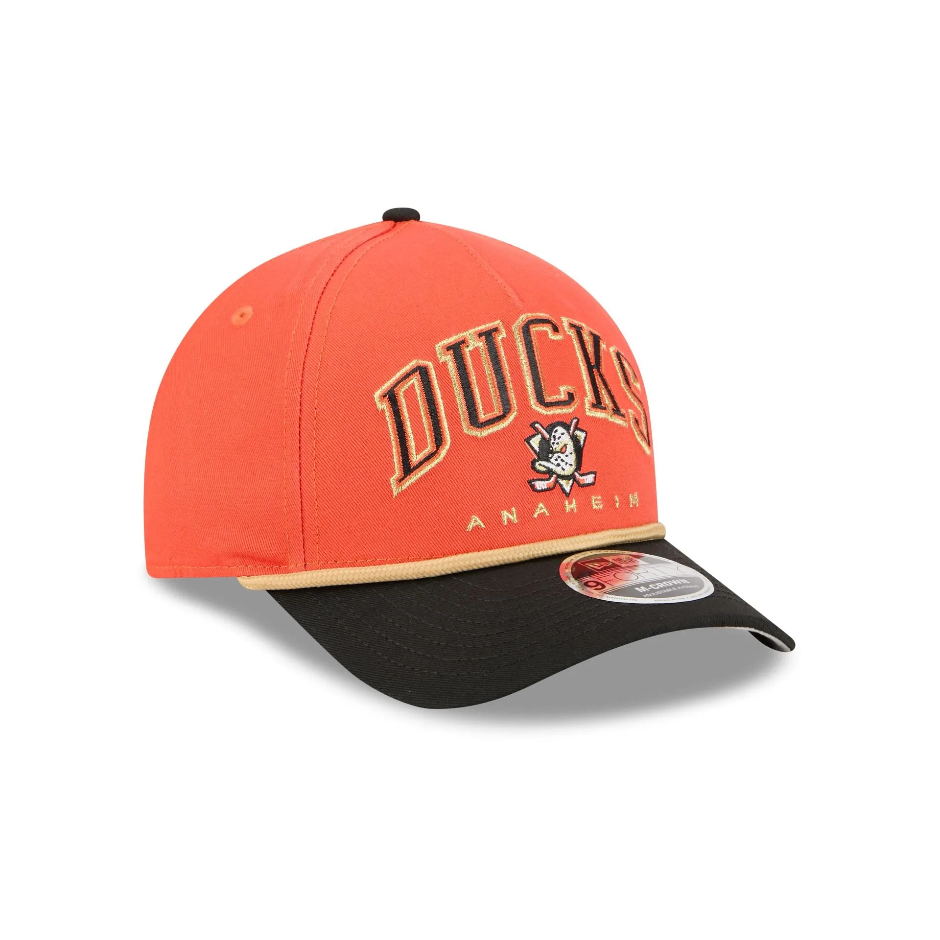 Anaheim Ducks Arch 9FORTY M-Crown A-Frame Snapback Hat sold by New Era product image thumbnail 3