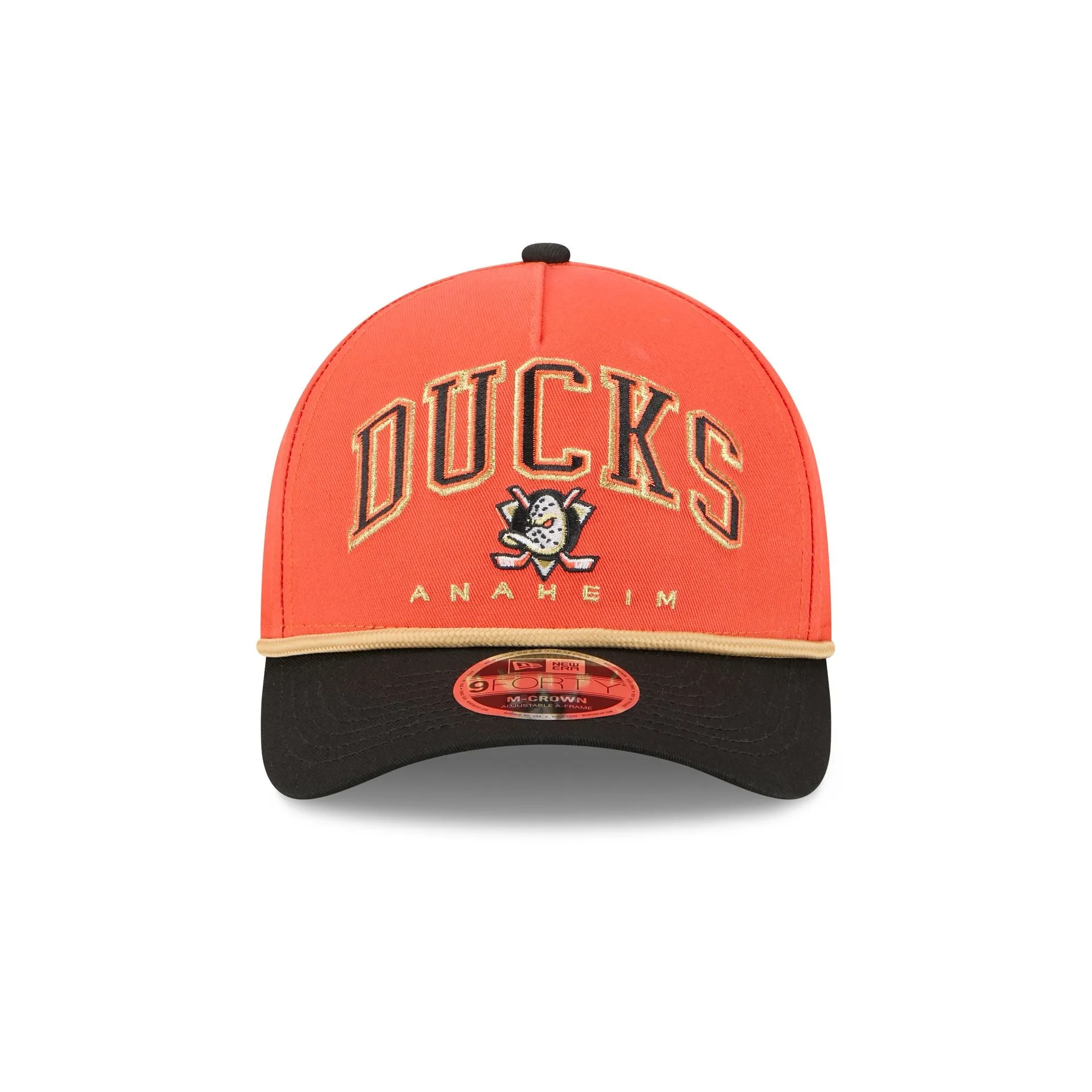 Anaheim Ducks Arch 9FORTY M-Crown A-Frame Snapback Hat sold by New Era product image thumbnail 2