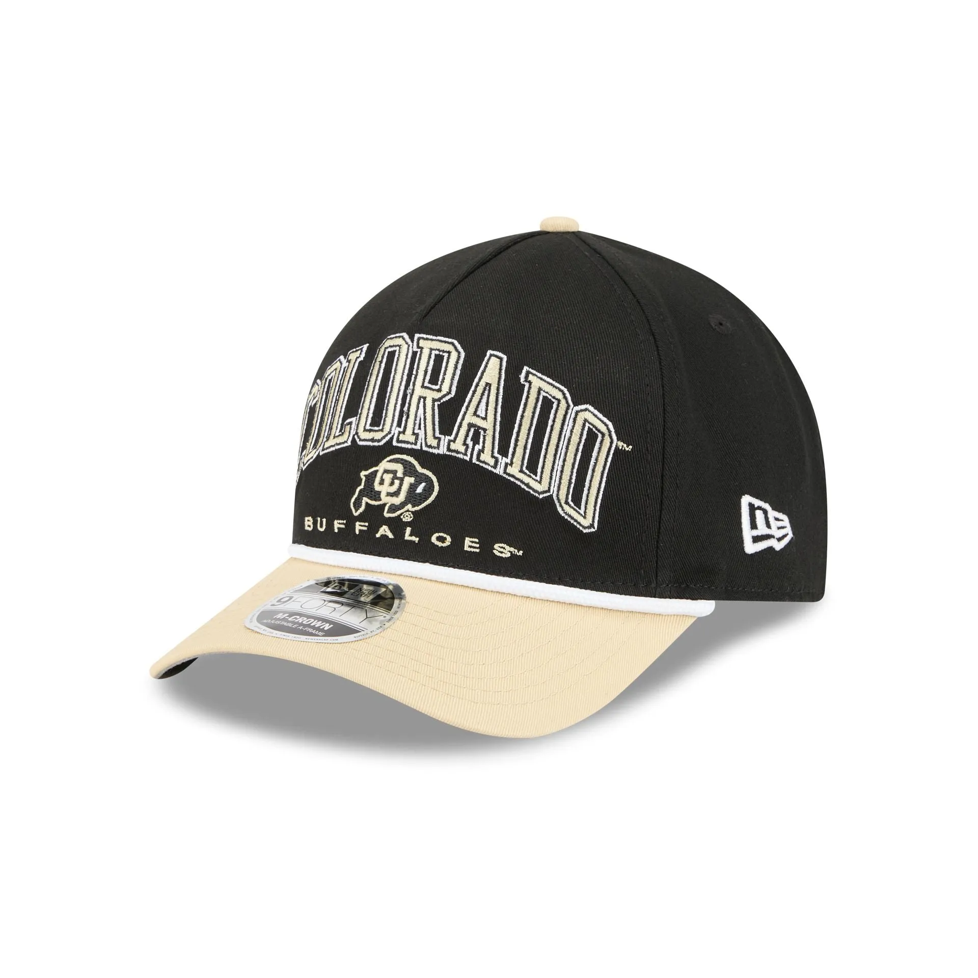 Colorado Buffaloes Arch 9FORTY M-Crown A-Frame Snapback Hat sold by New Era